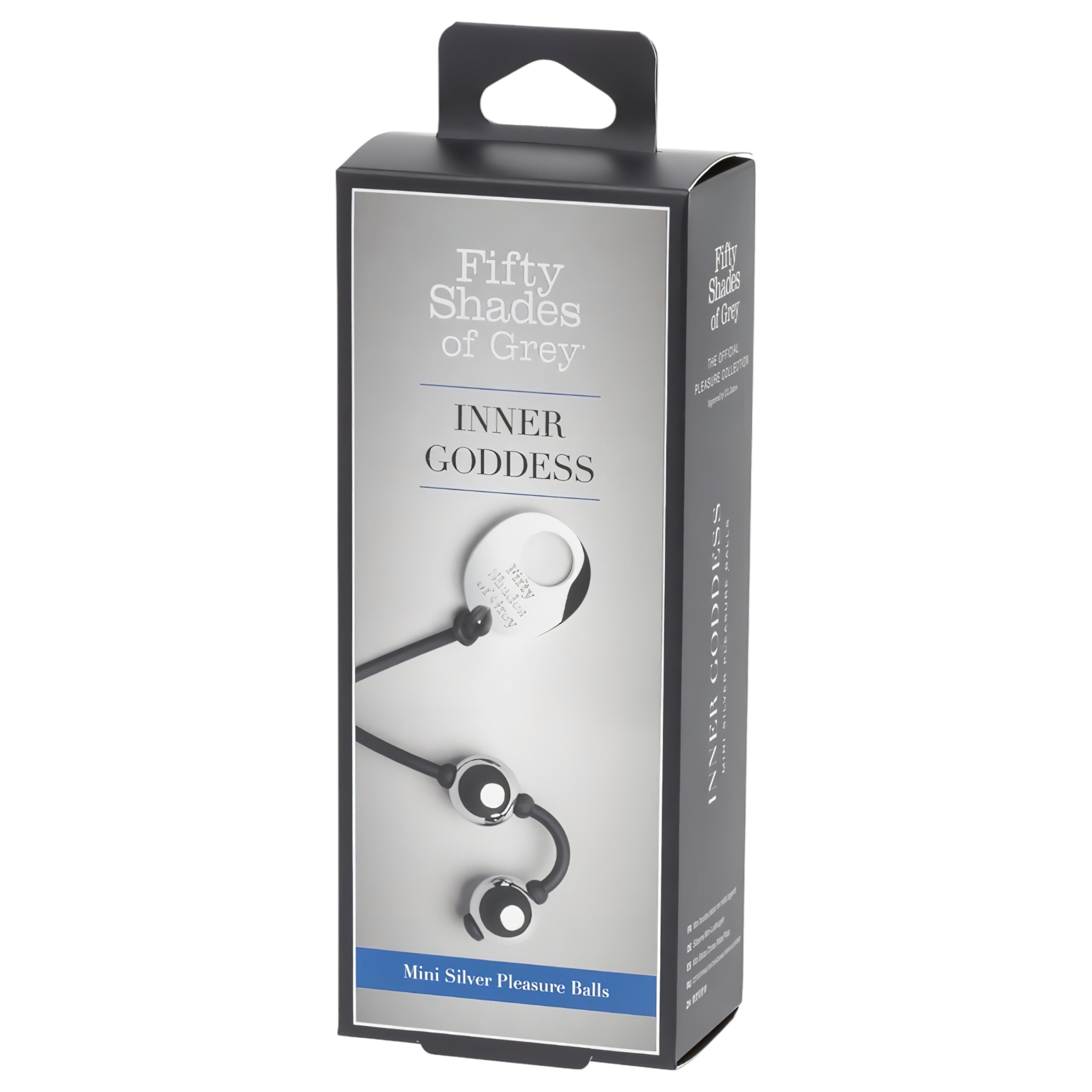 A szürke ötven árnyalata Inner Goddess – mini gésagolyó (ezüst)