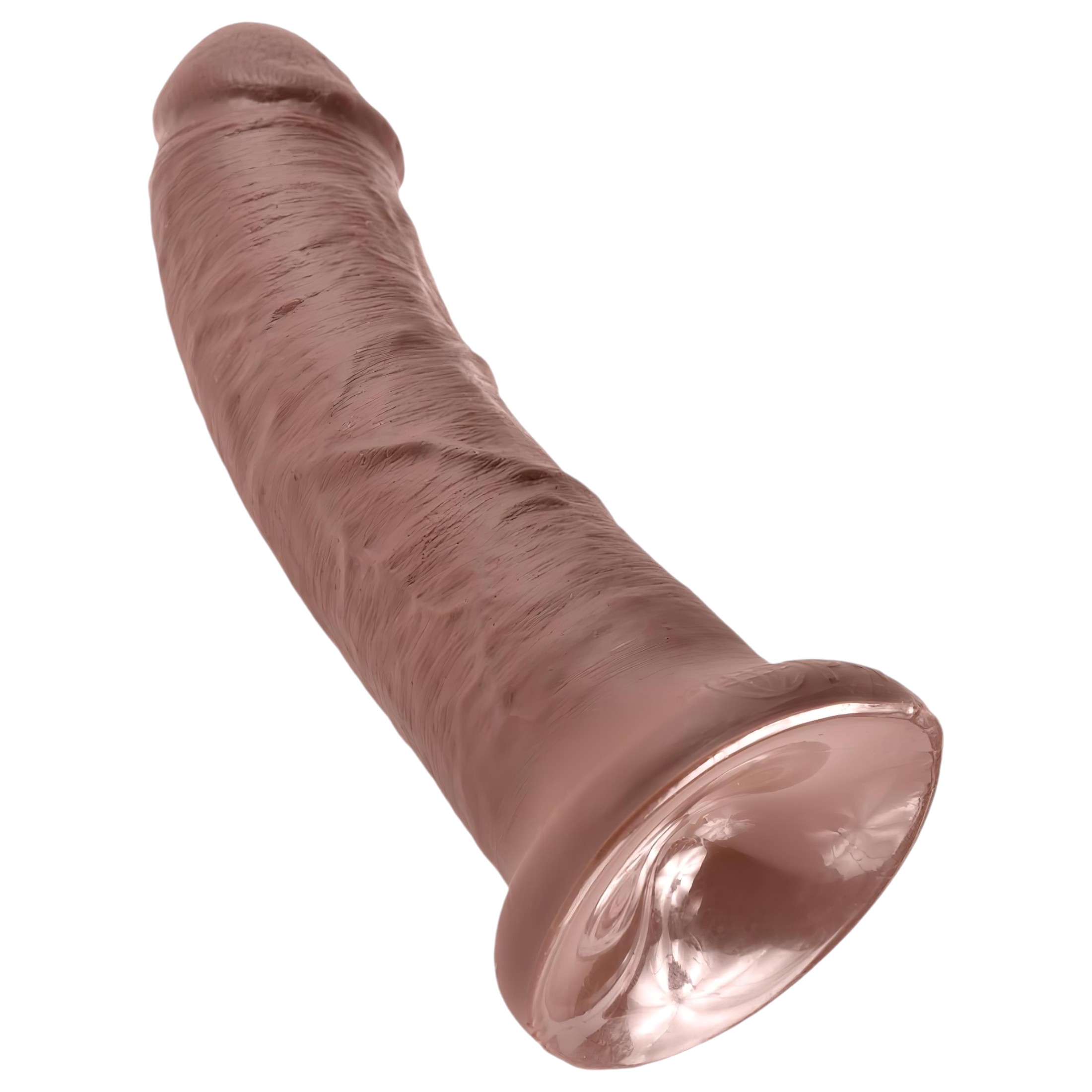 King Cock 8 dildó (20cm) – barna