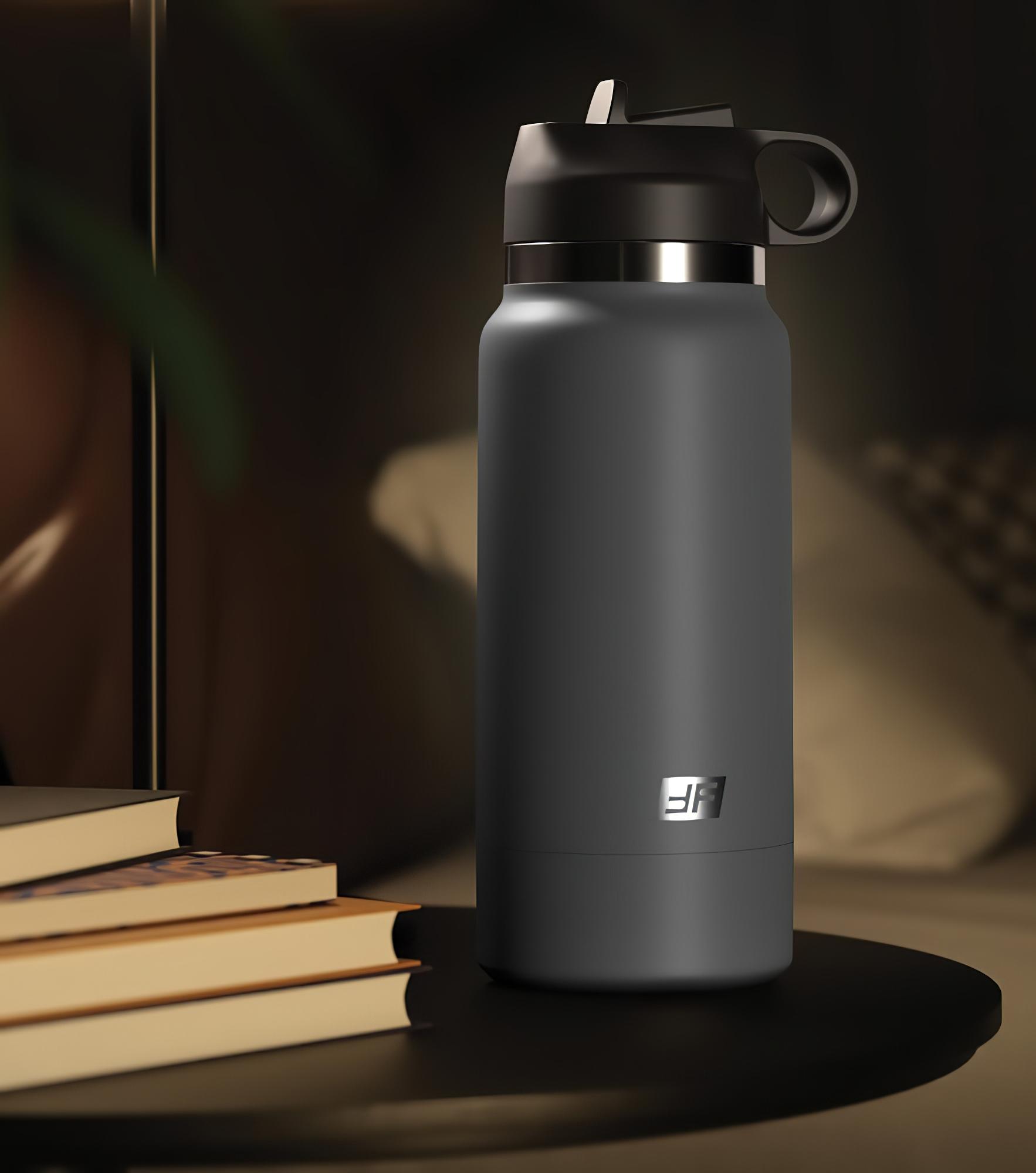 Fuck Flask Secret Delight – műpunci kulacsban (fekete-natúr)