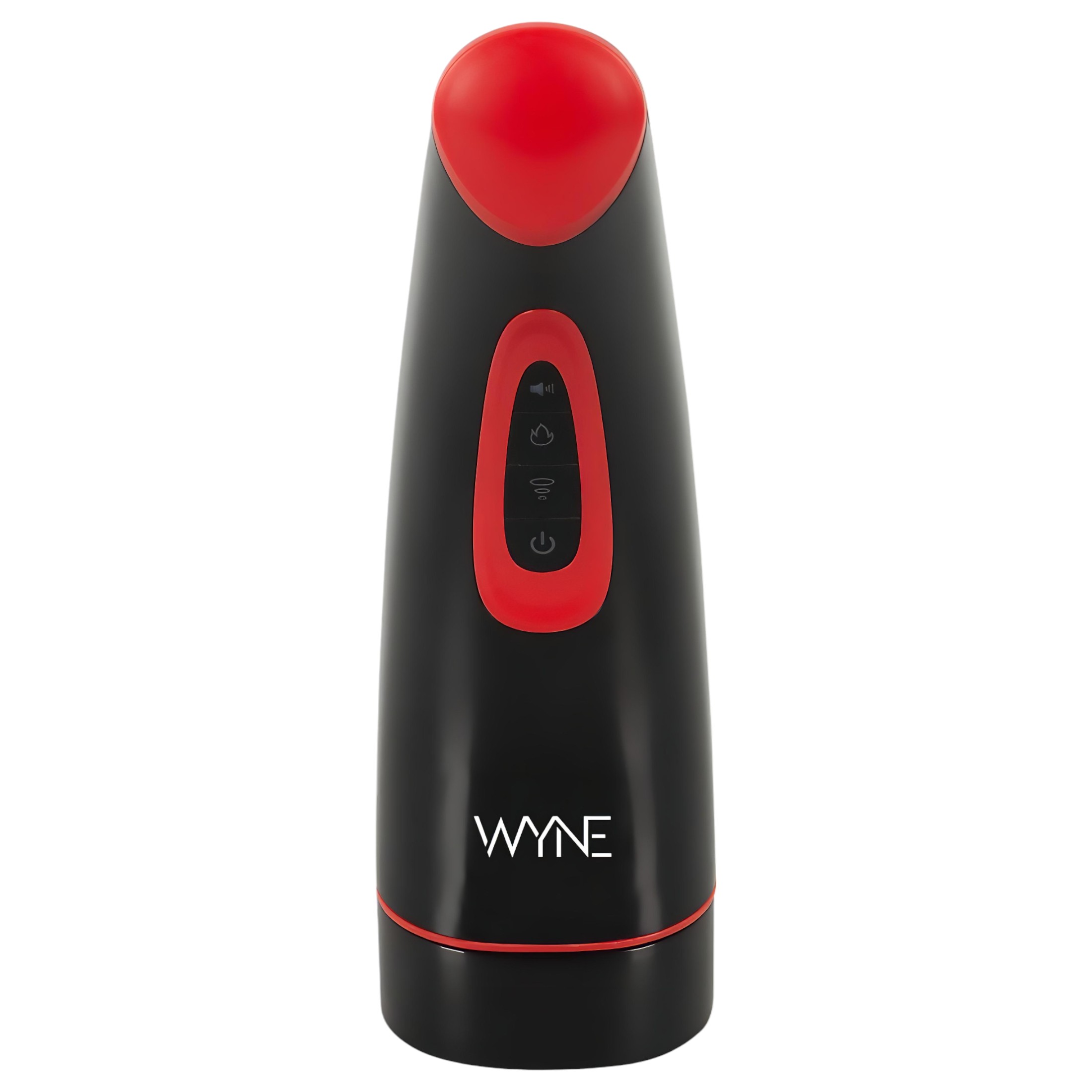 WYNE 03 – akkus, rezgő-szívó maszturbátor (fekete)