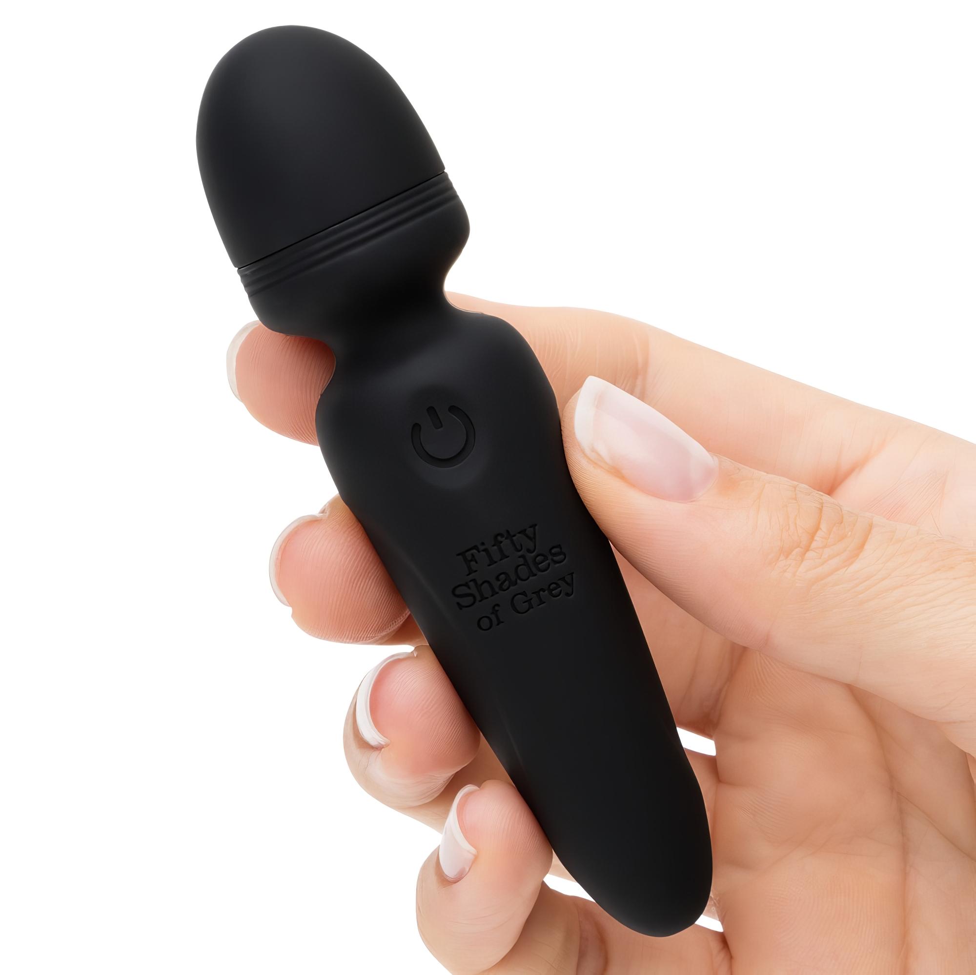A szürke ötven árnyalata Sensation Wand – mini masszírozó (fekete)