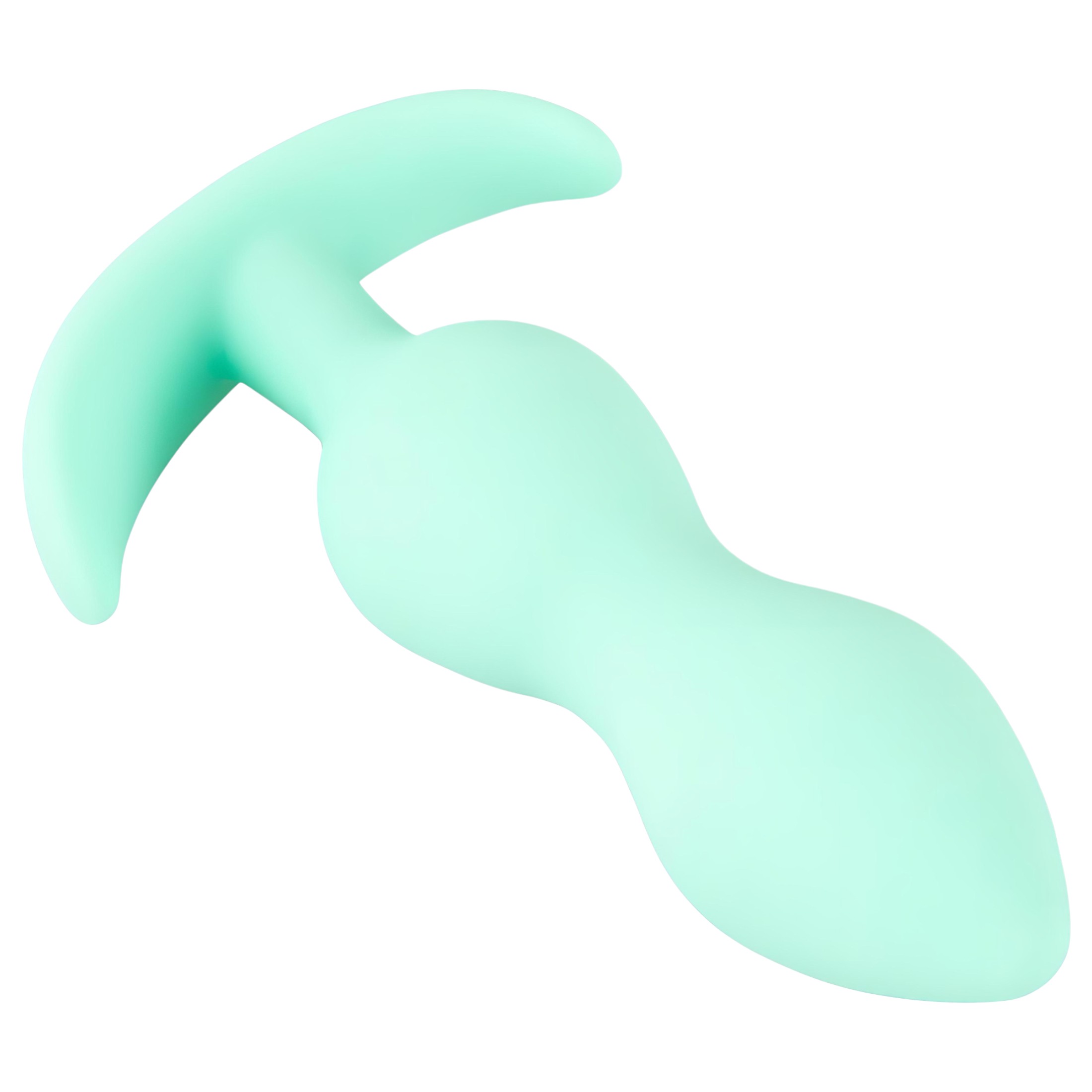 Cuties Mini Butt Plug – szilikon anál plug – menta (2,3cm)