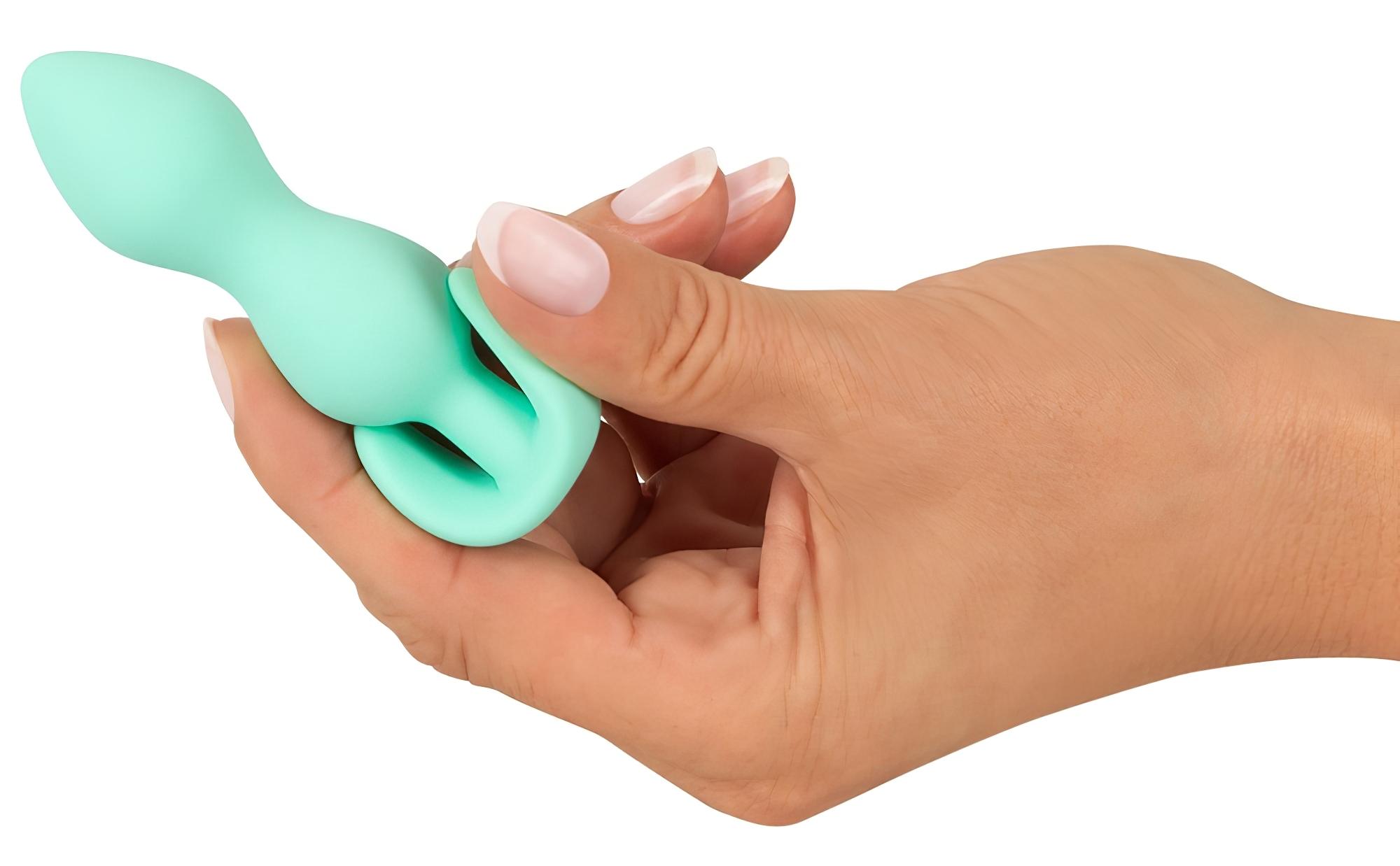 Cuties Mini Butt Plug – szilikon anál plug – menta (2,3cm)