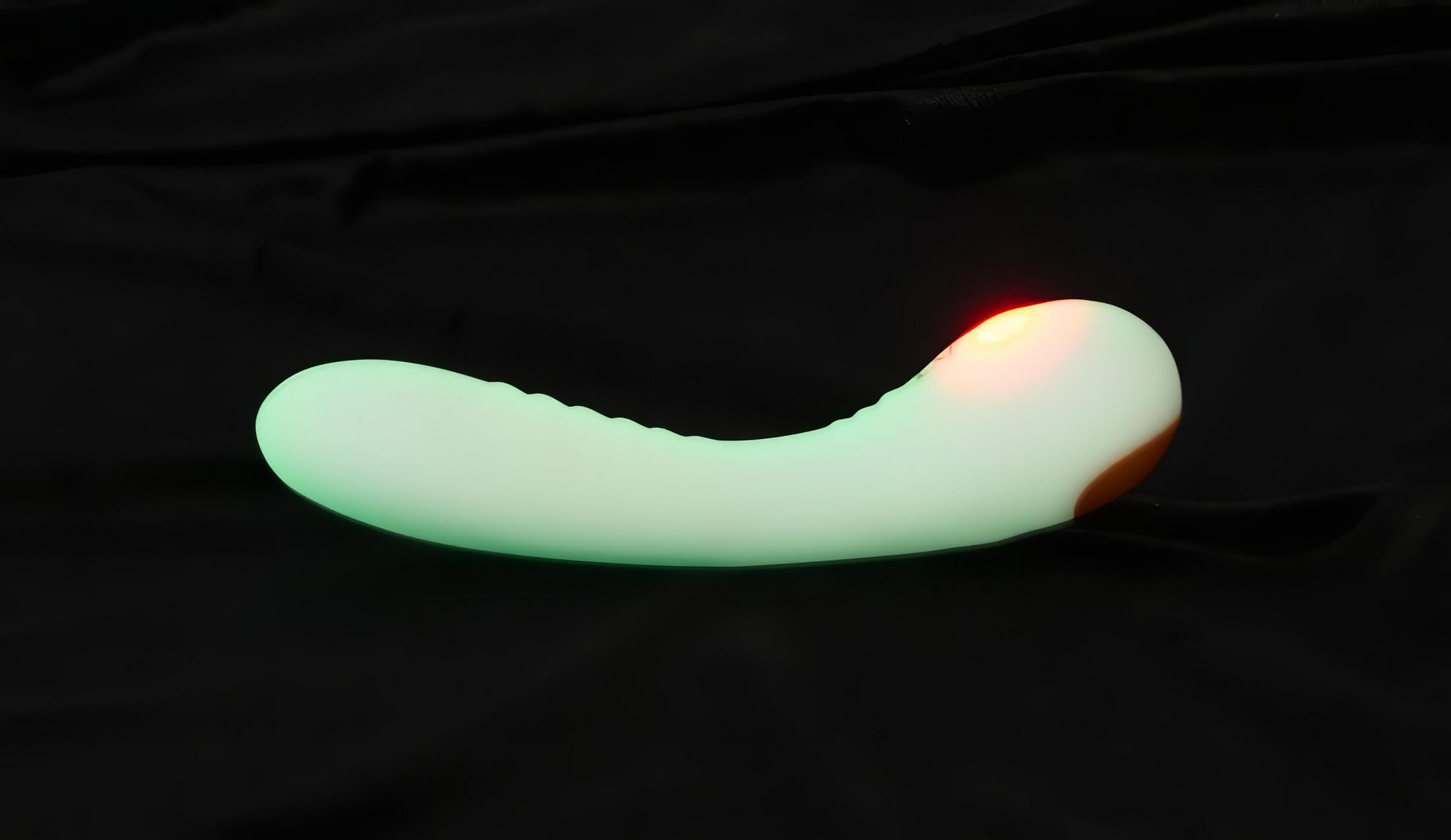 You2Toys Glow in the dark – foszforeszkáló G-pont vibrátor (fehér)