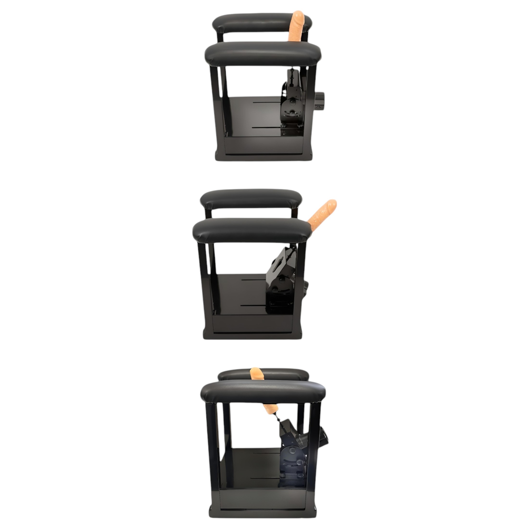 The Banger Sit-On-Climaxer – hálózati szexgép (fekete)