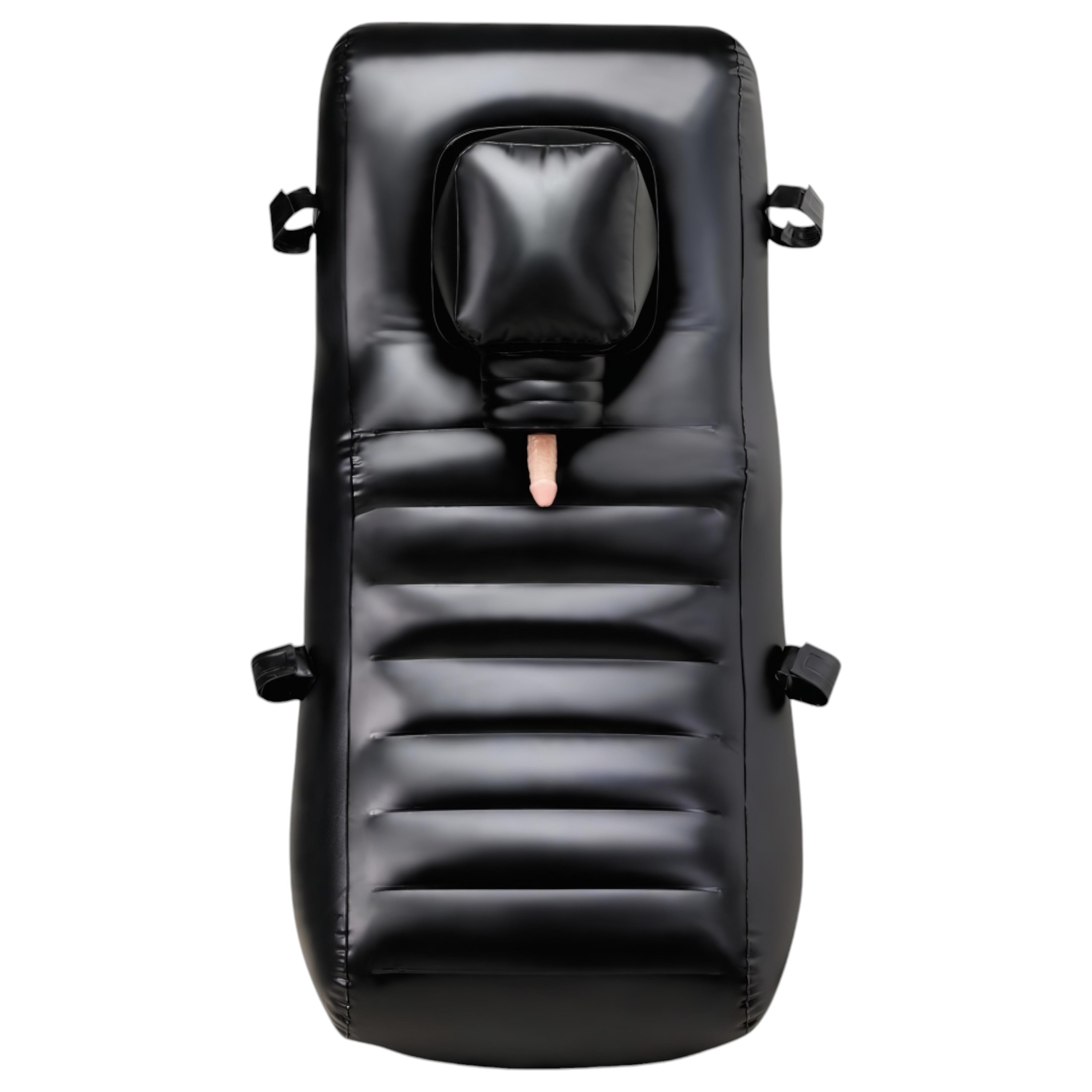 Louisiana Lounger – szexgép beépített vibrátorral (fekete)
