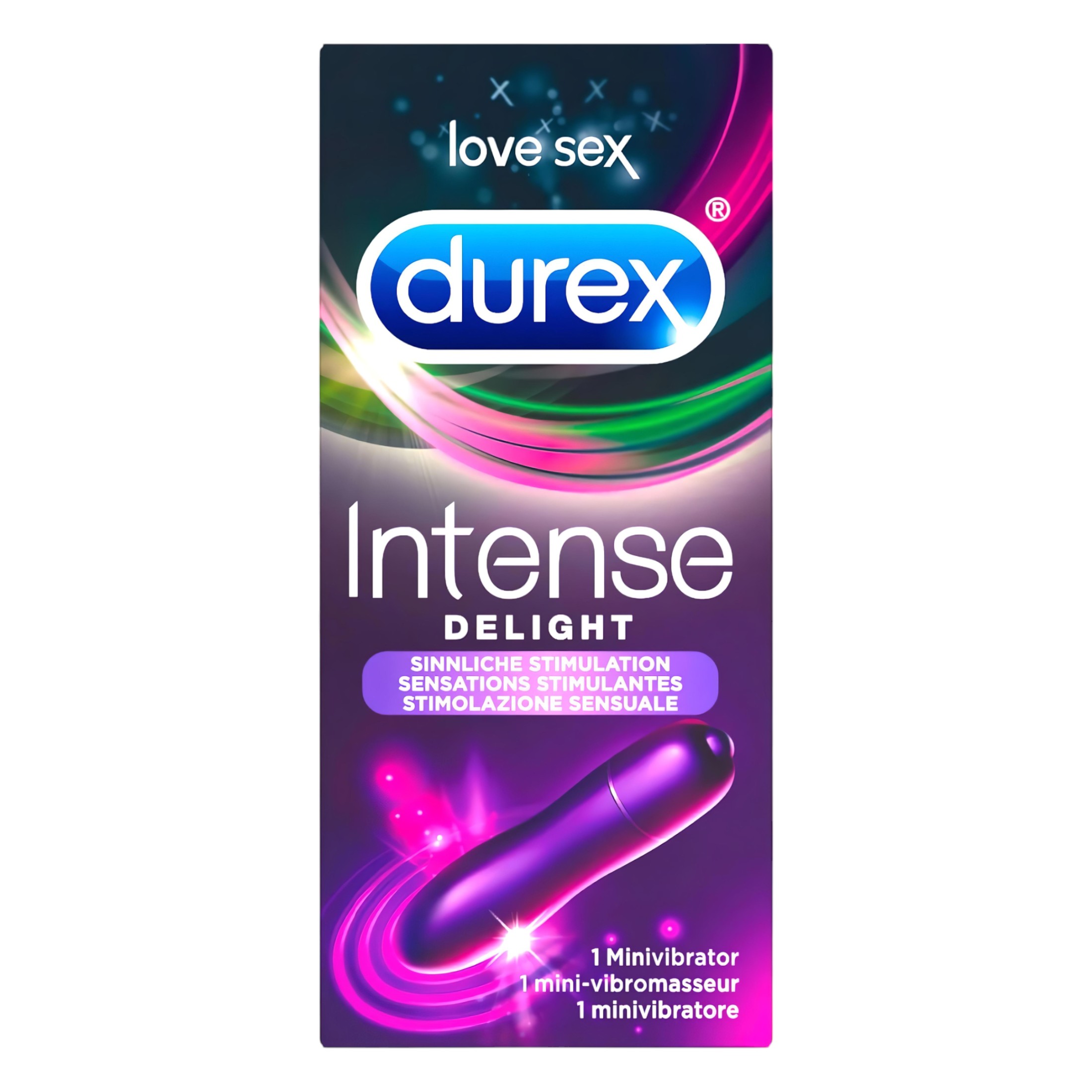 Durex Intense Delight Bullet – mini rúdvibrátor (lila)