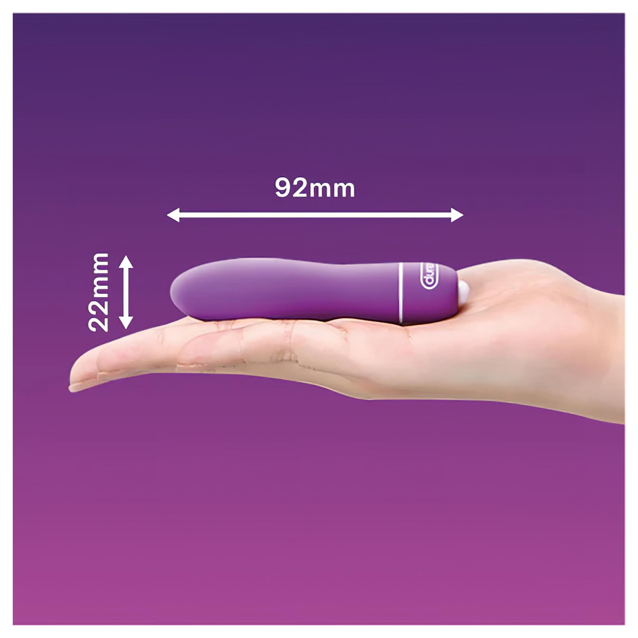 Durex Intense Delight Bullet – mini rúdvibrátor (lila)