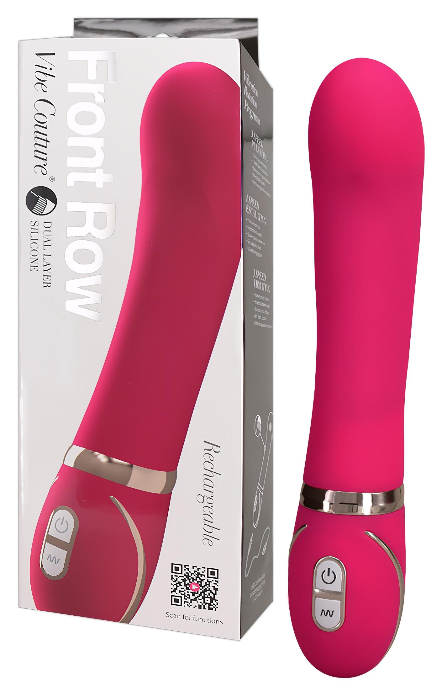 / Vibe Couture Front Row – G-pont vibrátor (pink)