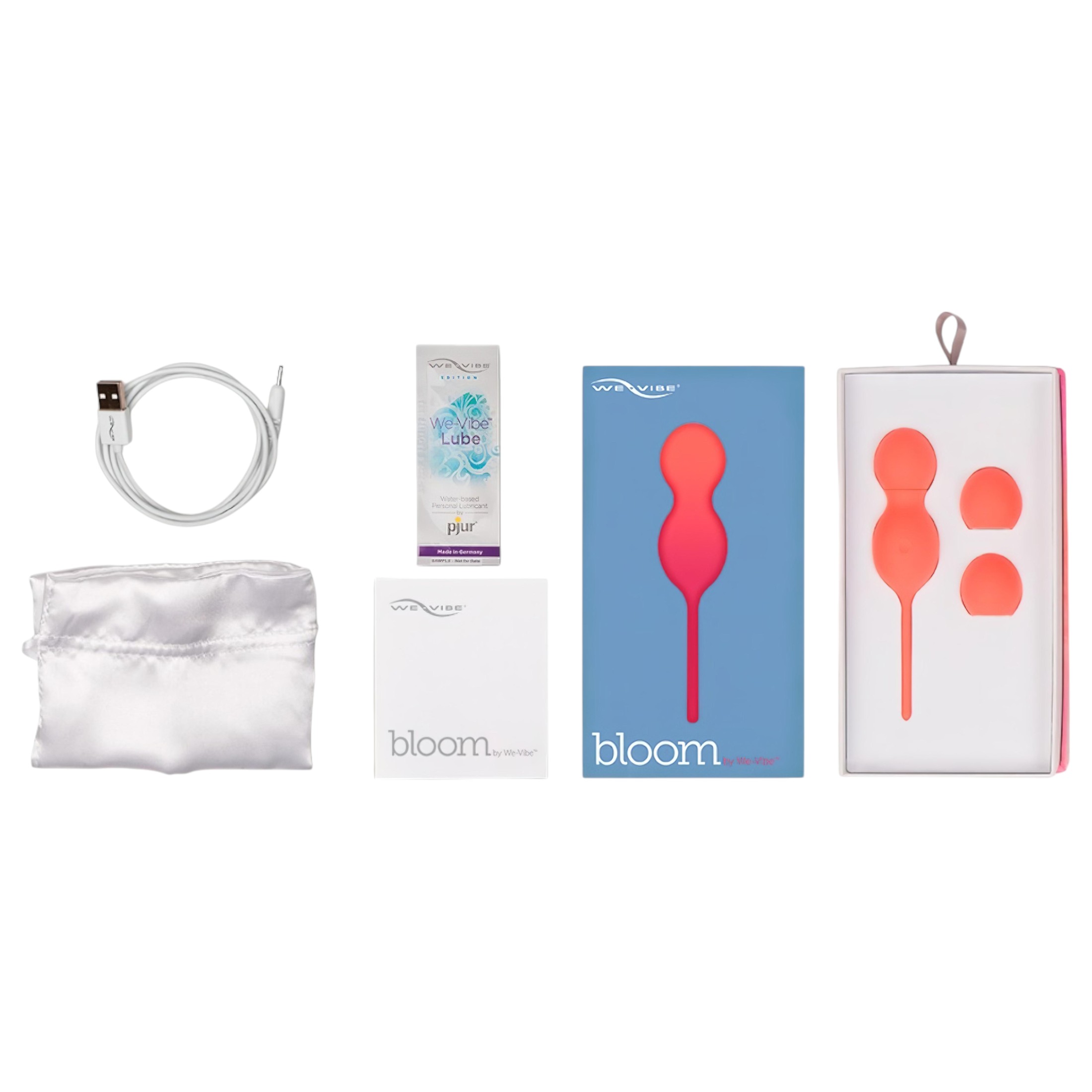 We-Vibe Bloom – gésagolyó cserélhető súlyokkal (narancs)