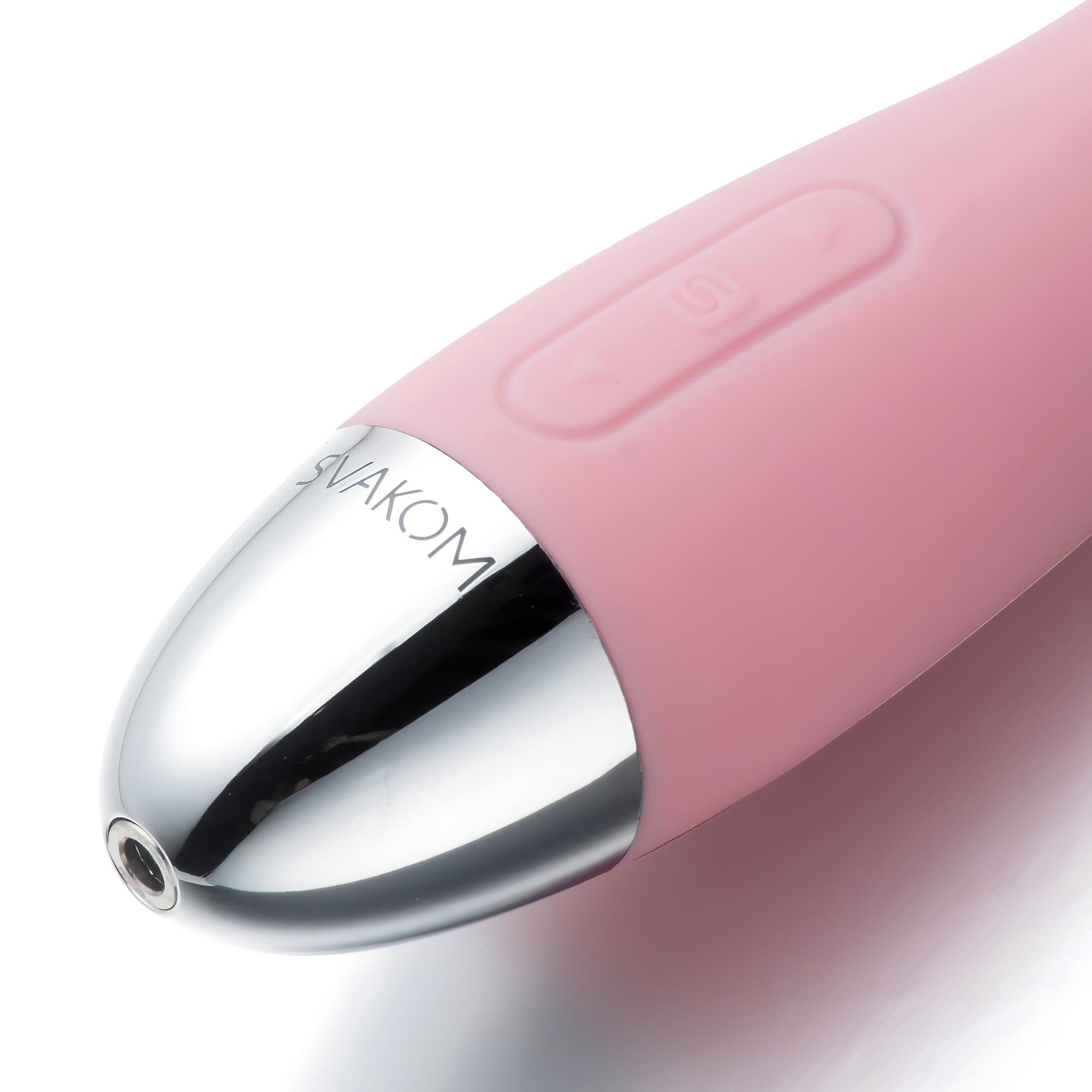 Svakom Amy – akkus, G-pont vibrátor (pink)