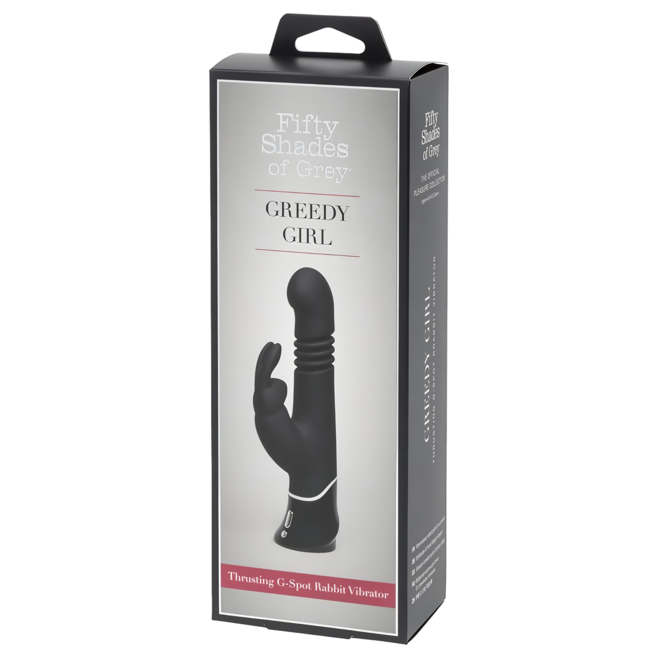 A szürke ötven árnyalata Greedy Girl – lökő vibrátor (fekete)