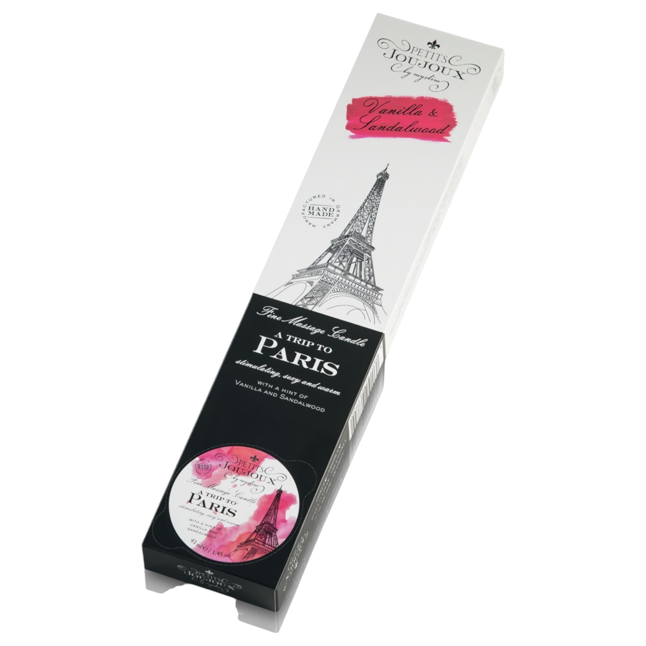 Petits Joujoux Paris – masszázsgyertya – vanília-szantálfa (5x43ml)