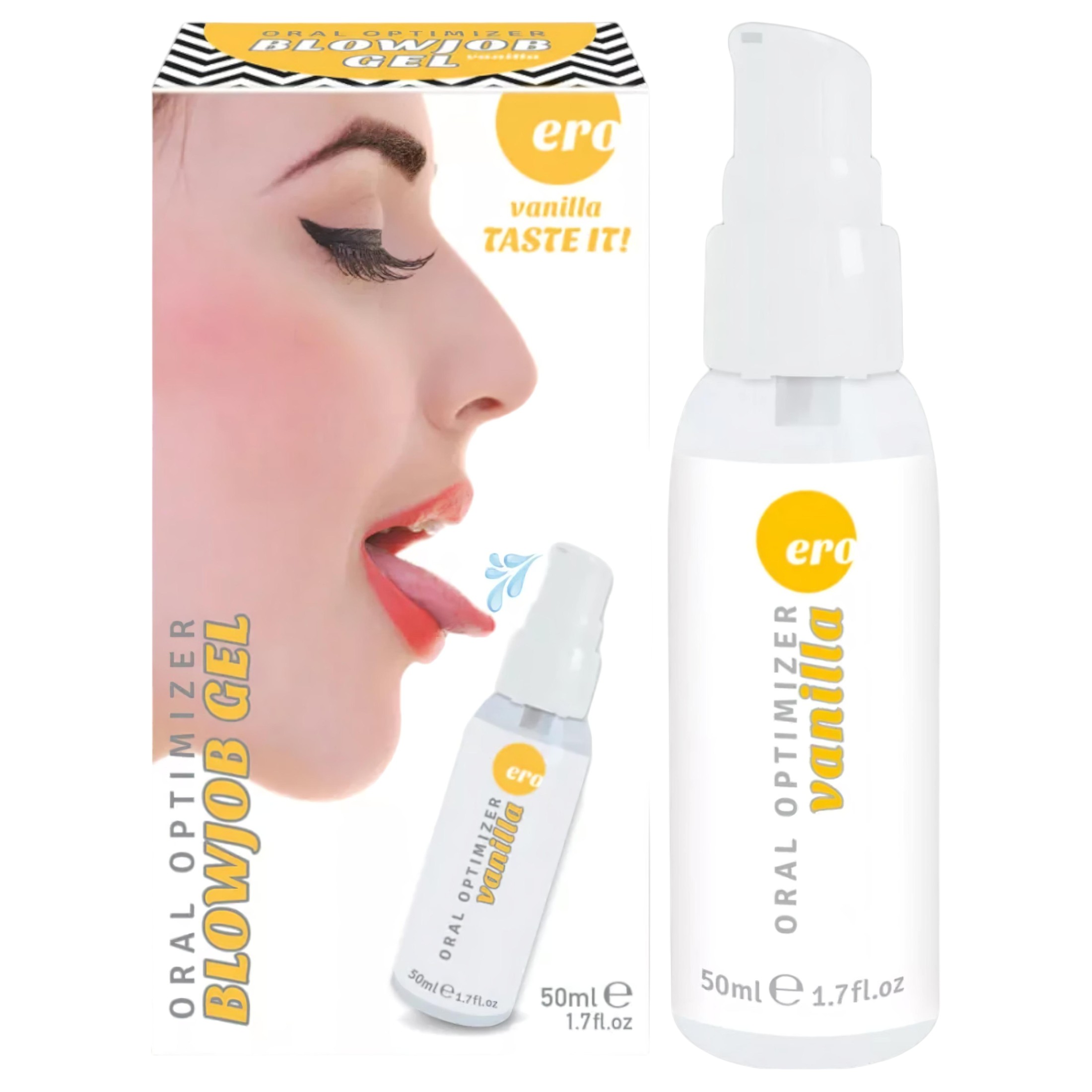 Blowjob Gel – orál síkosító gél – vanília (50ml)