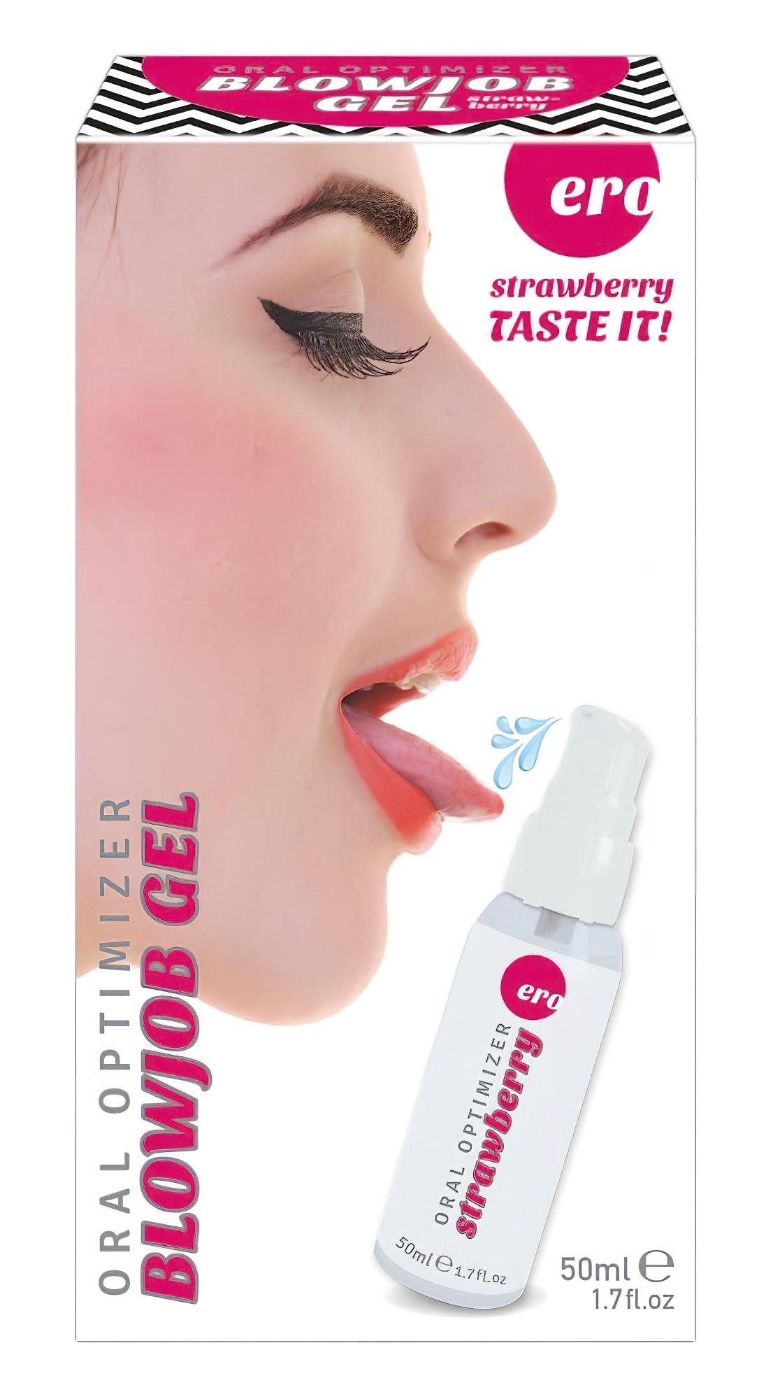 Blowjob Gel – orál síkosító gél – eper (50ml)