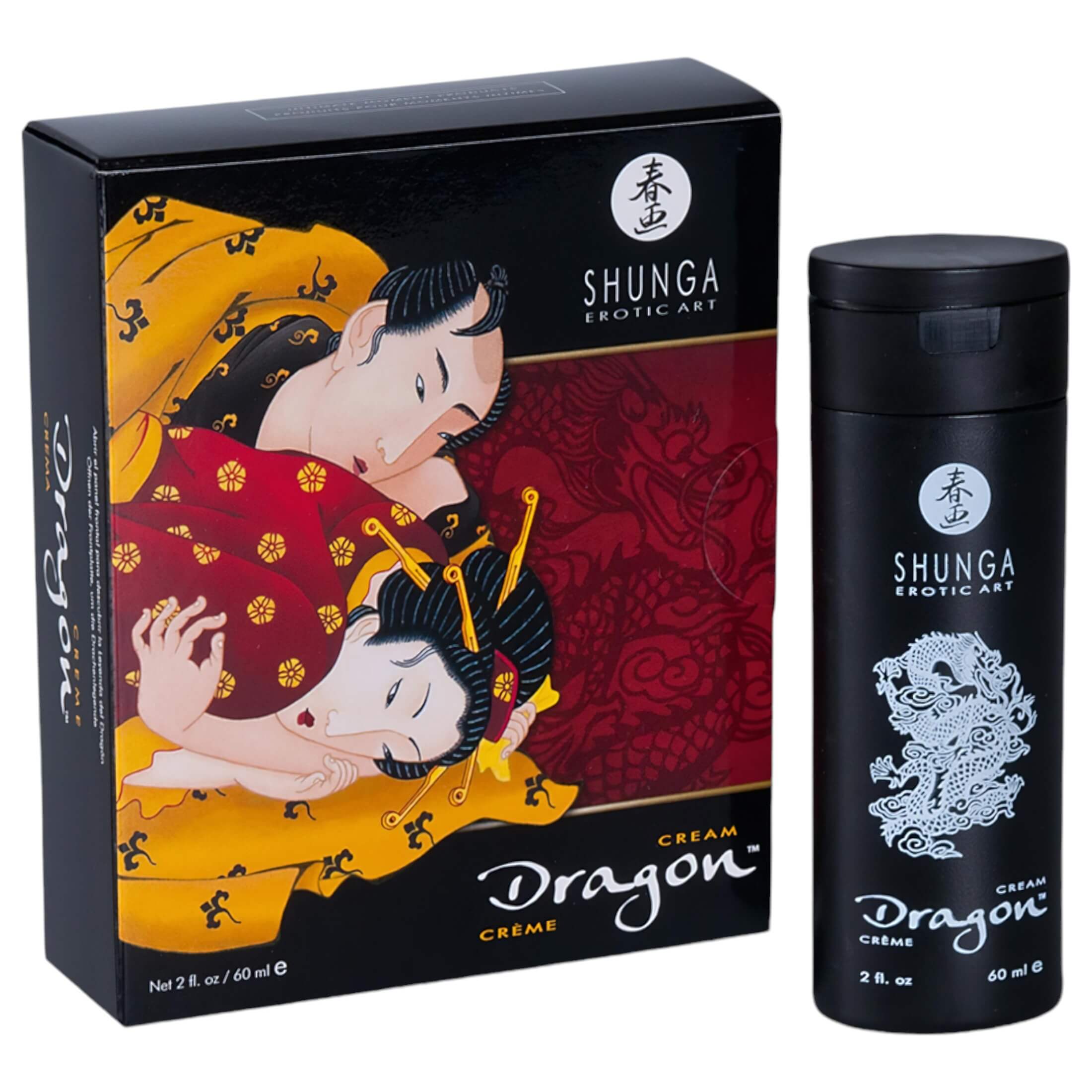 Shunga Dragon – intim krém férfiaknak (60ml)