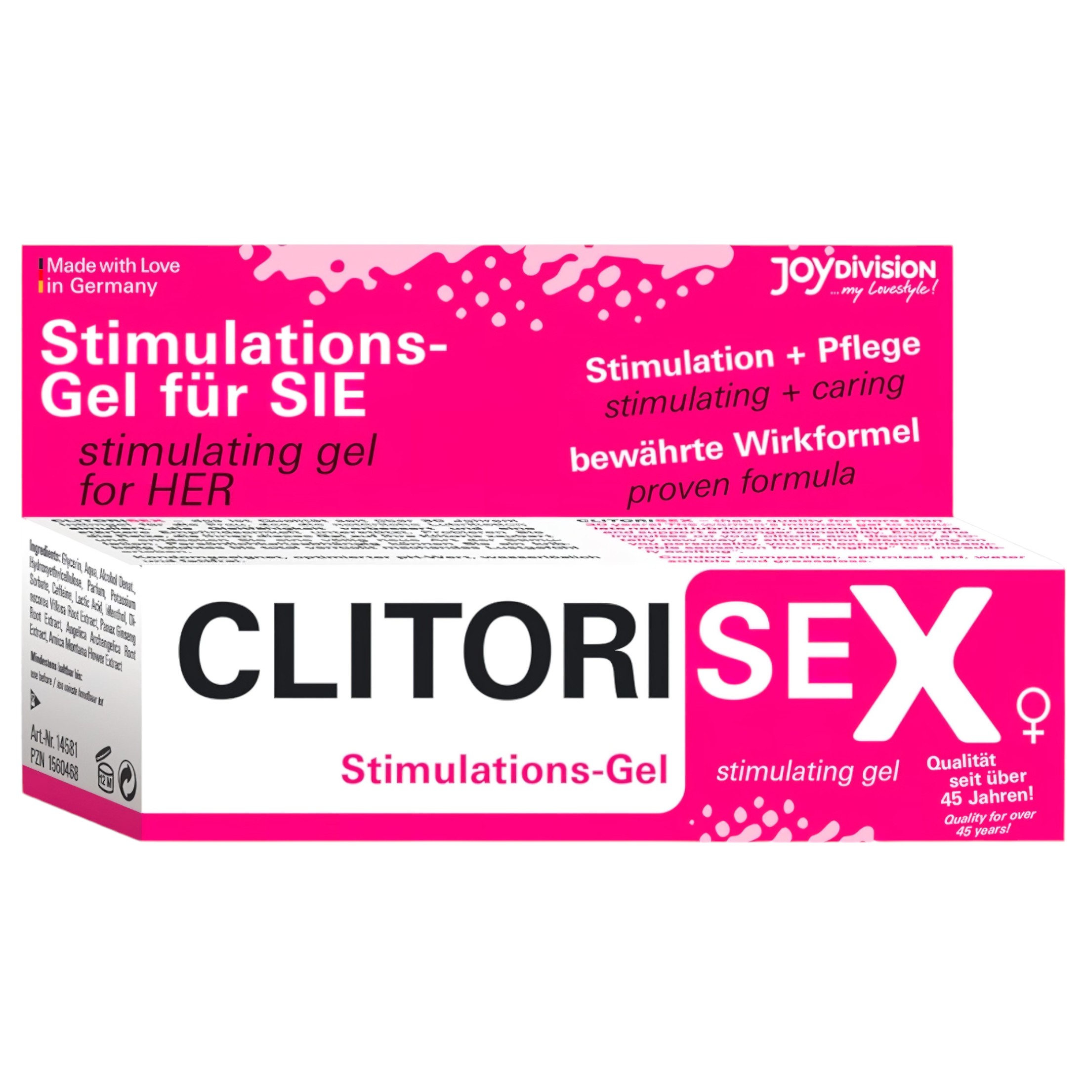 CLITORISEX – intim krém nőknek (25ml)