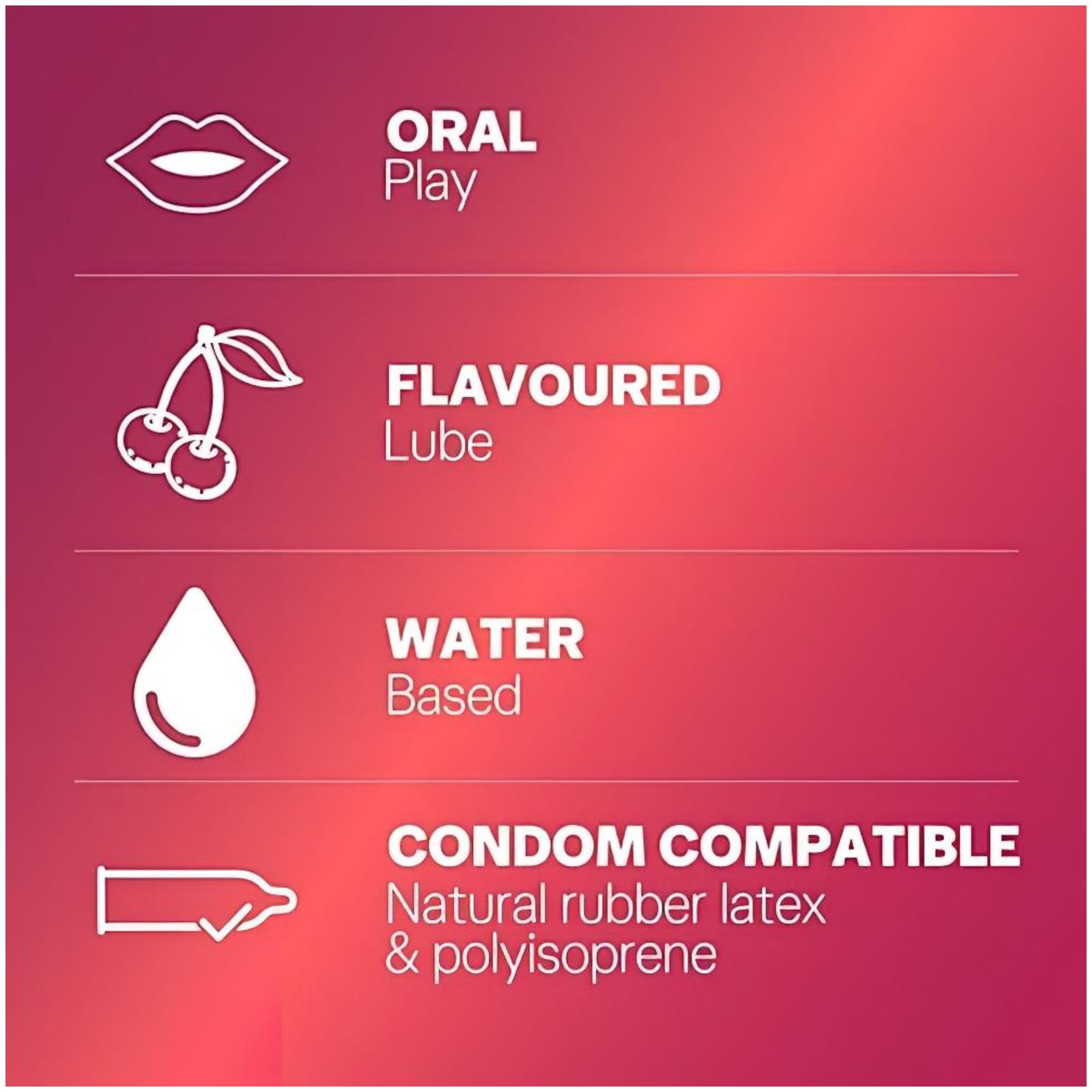 Durex Cherry – cseresznyés síkosító (50ml)