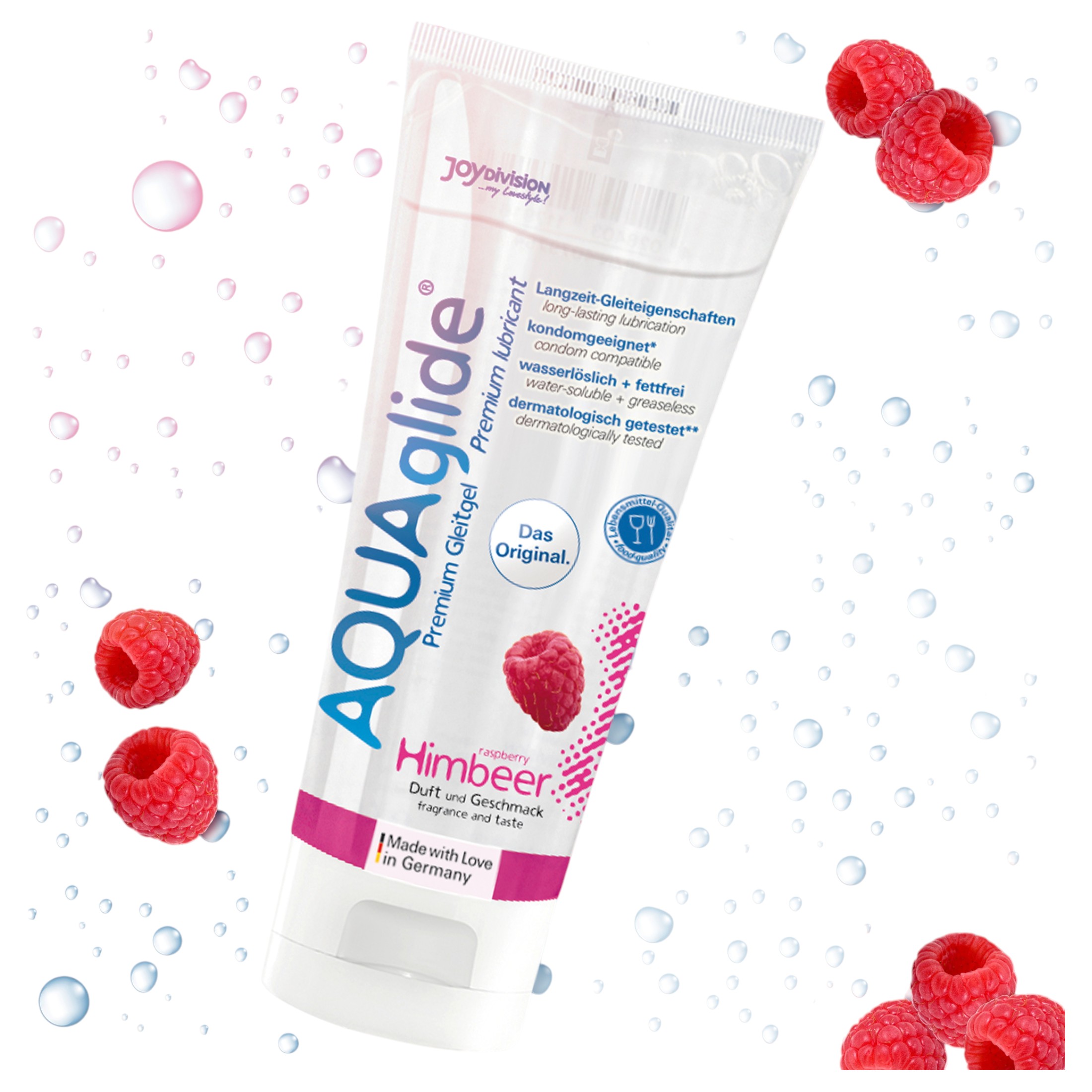 AQUAglide – vízbázisú síkosító – málna (100ml)