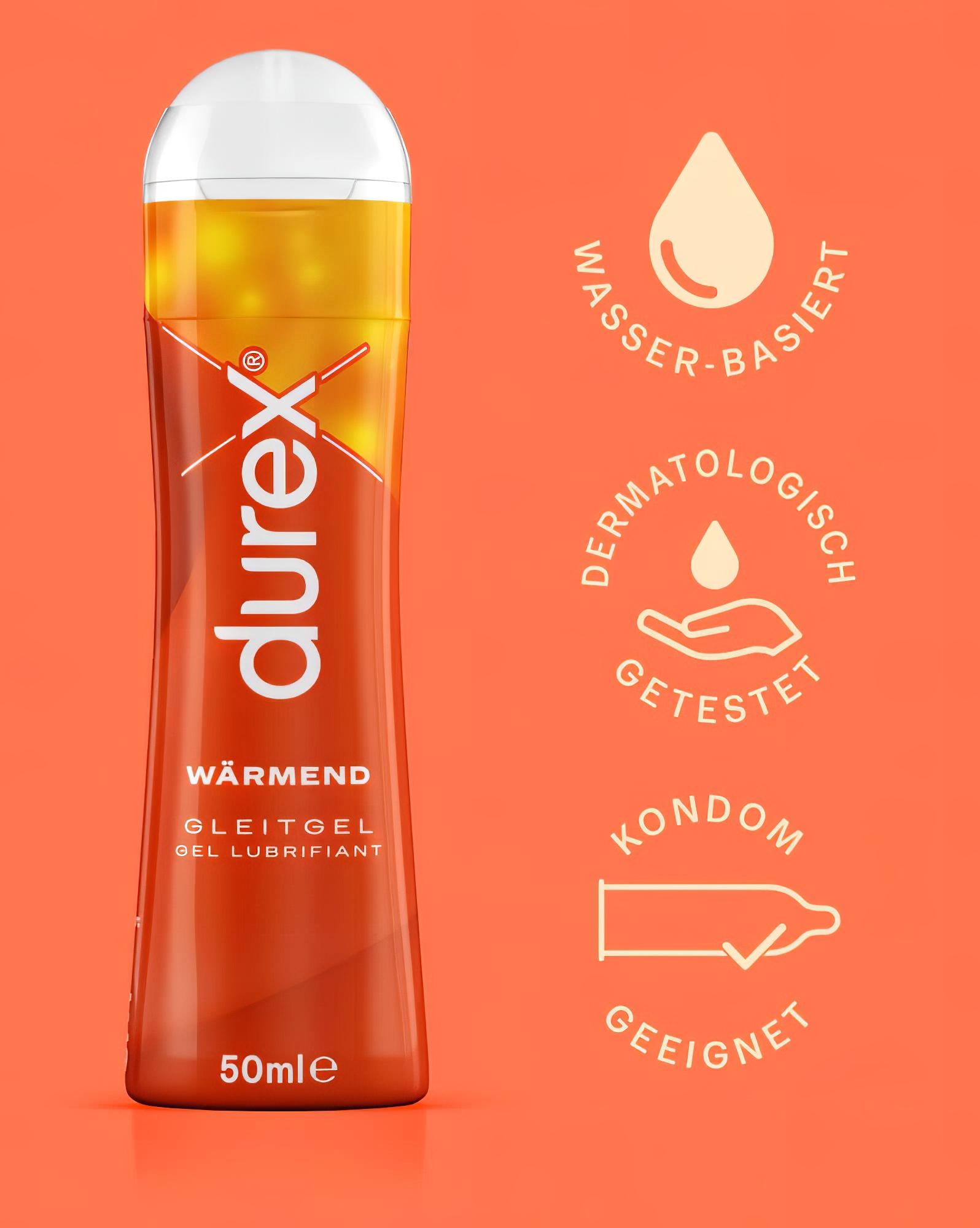 Durex Warming – melegítő hatású síkosító (50ml)