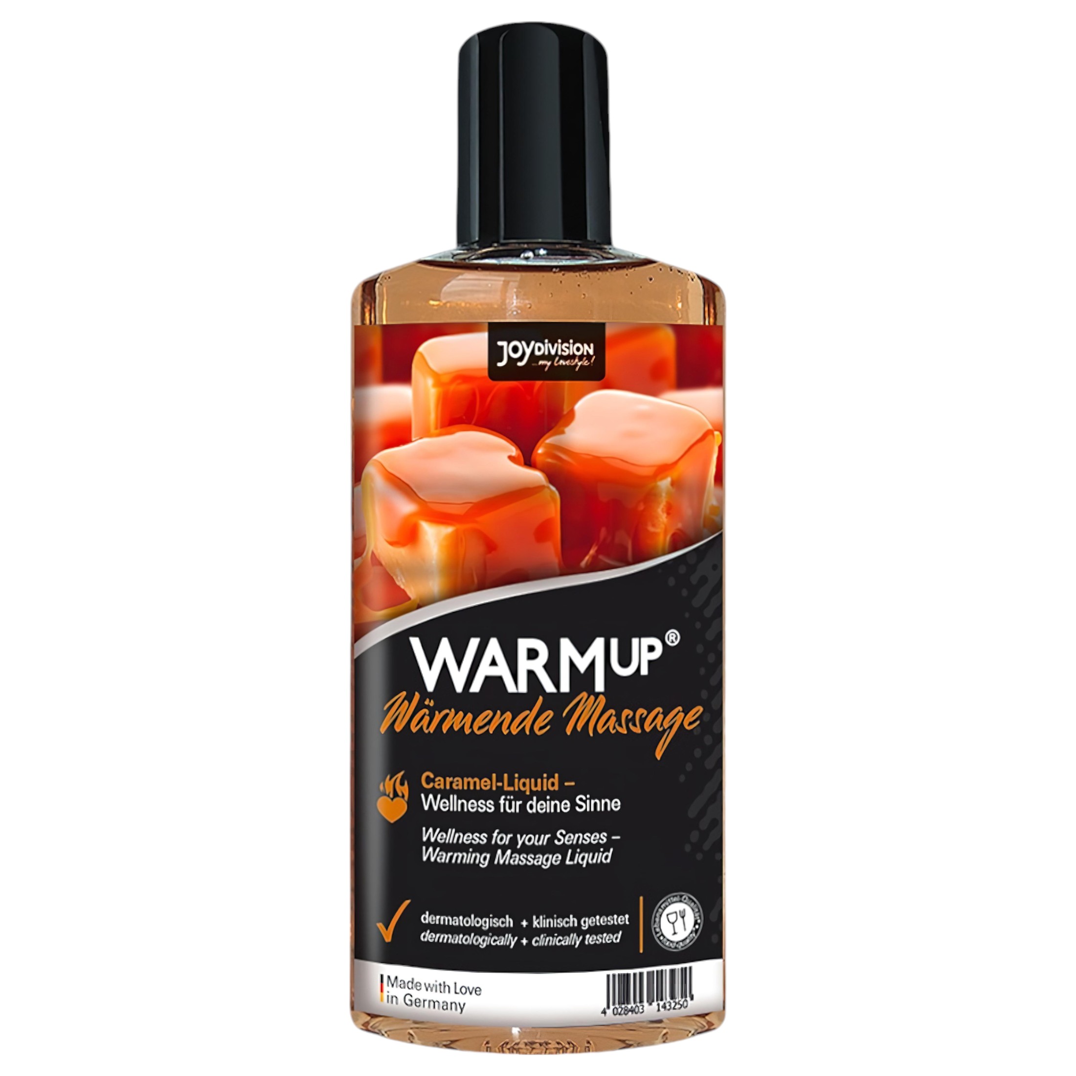 JoyDivision WARMup – melegítő masszázsolaj – karamell (150ml)