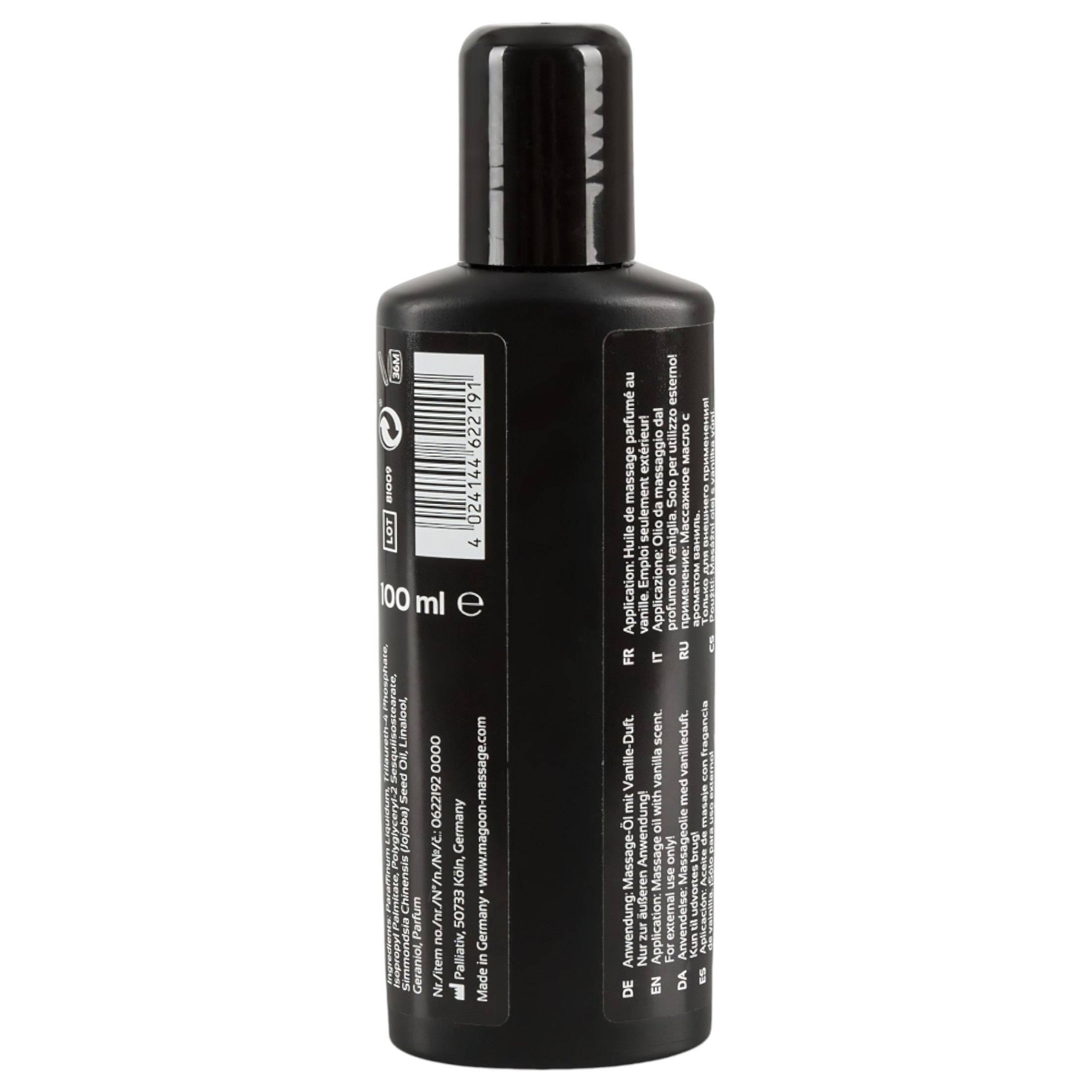 Magoon masszázsolaj – vanília (100ml)