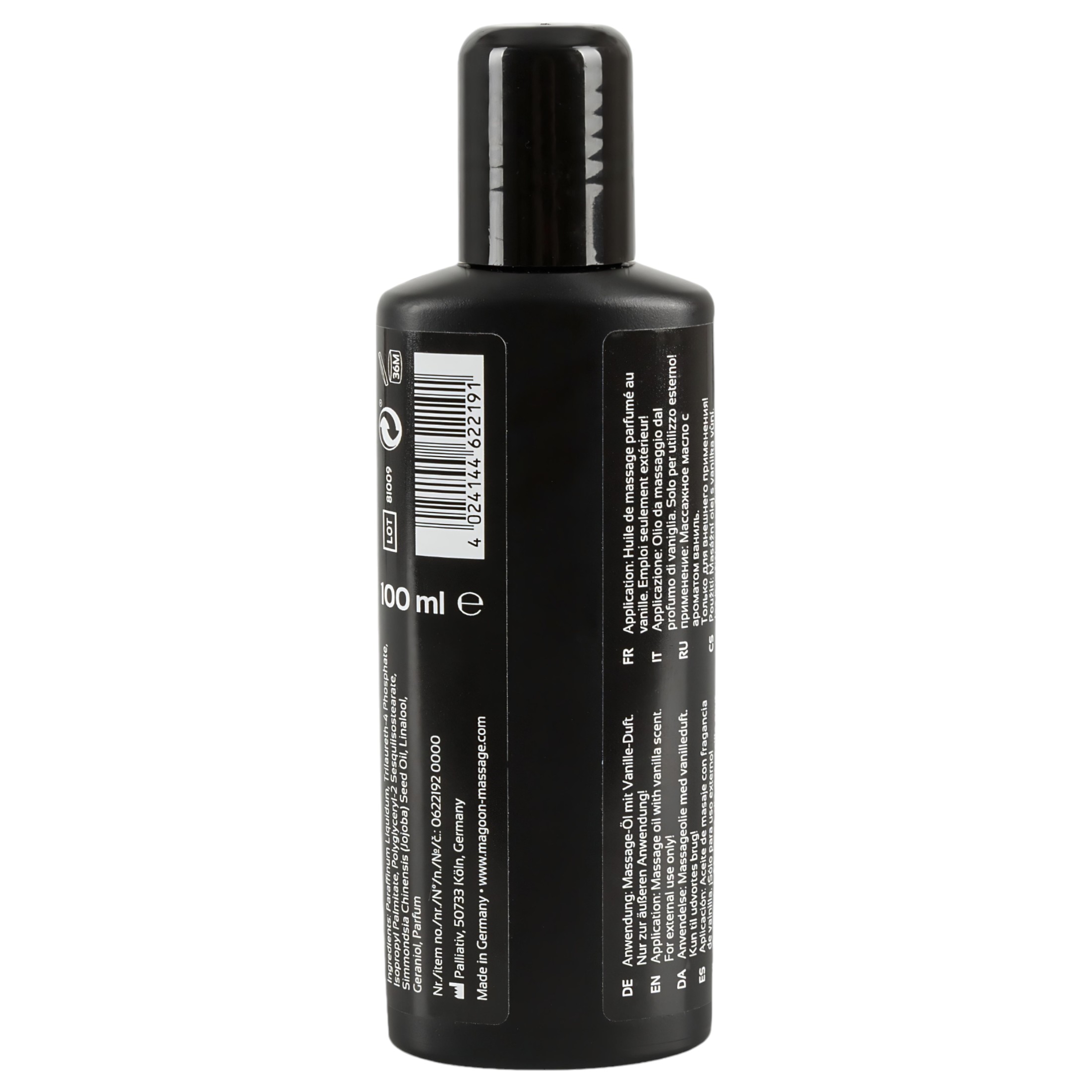 Magoon masszázsolaj – vanília (100ml)