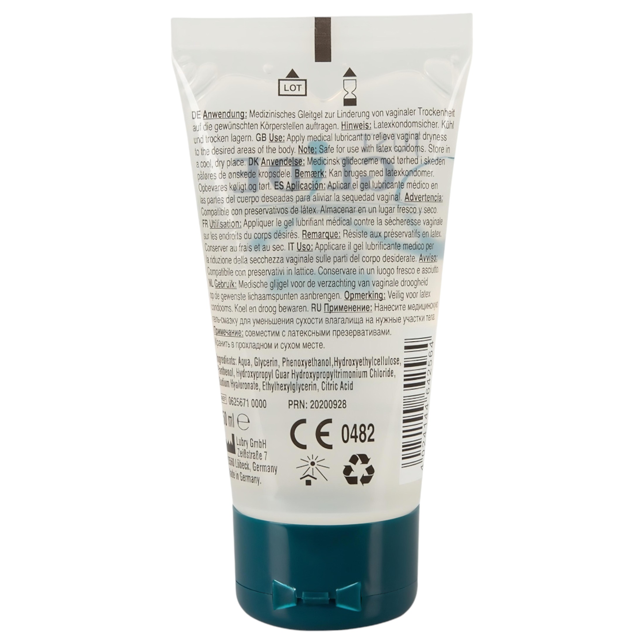 Just Glide Premium Original – vegán, vízbázisú síkosító (50ml)