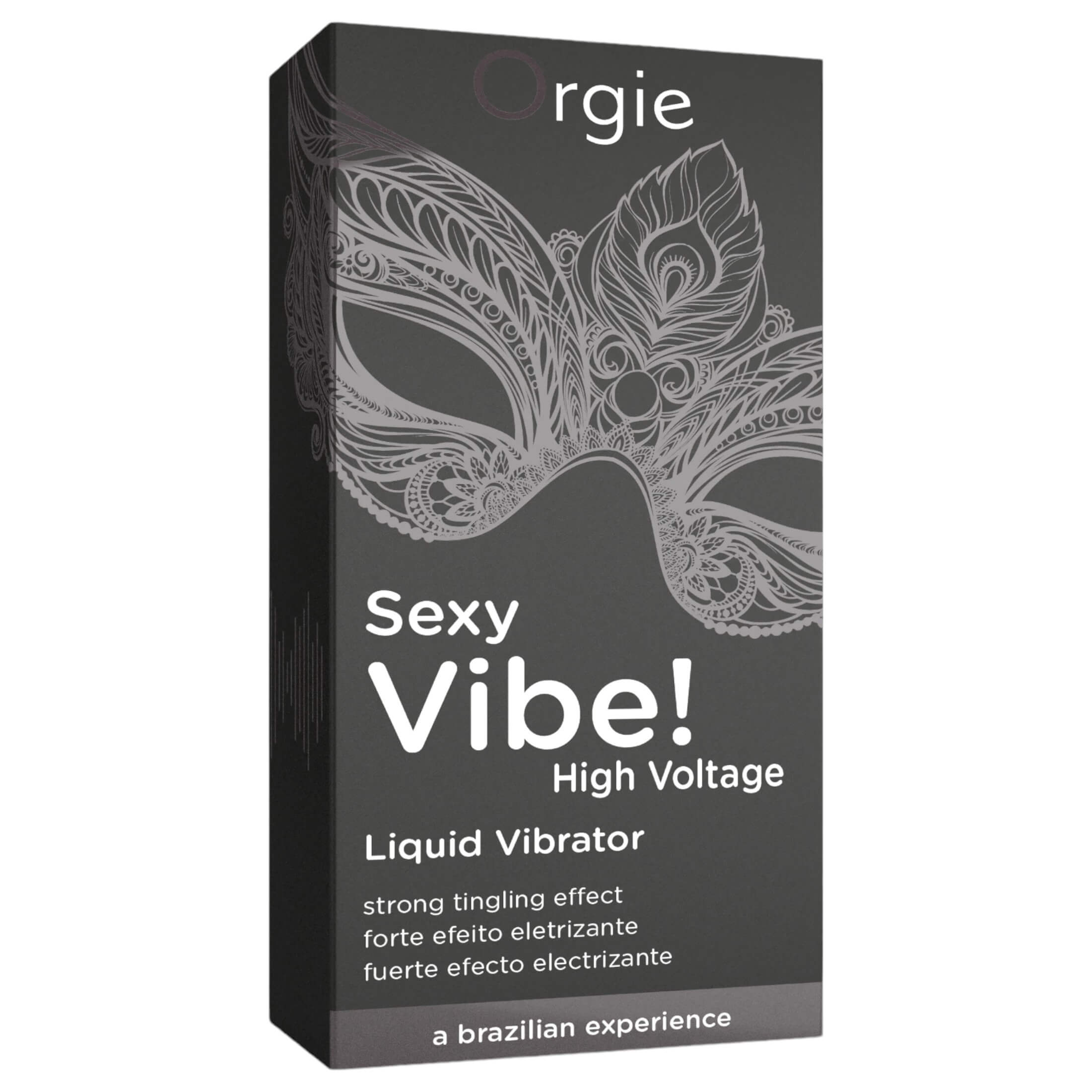 Orgie Sexy Vibe High Voltage – unisex folyékony vibrátor (15ml)
