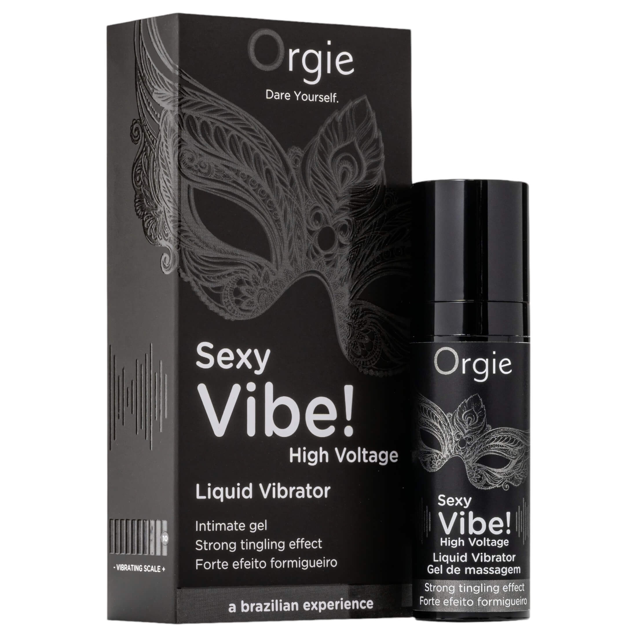 Orgie Sexy Vibe High Voltage – unisex folyékony vibrátor (15ml)