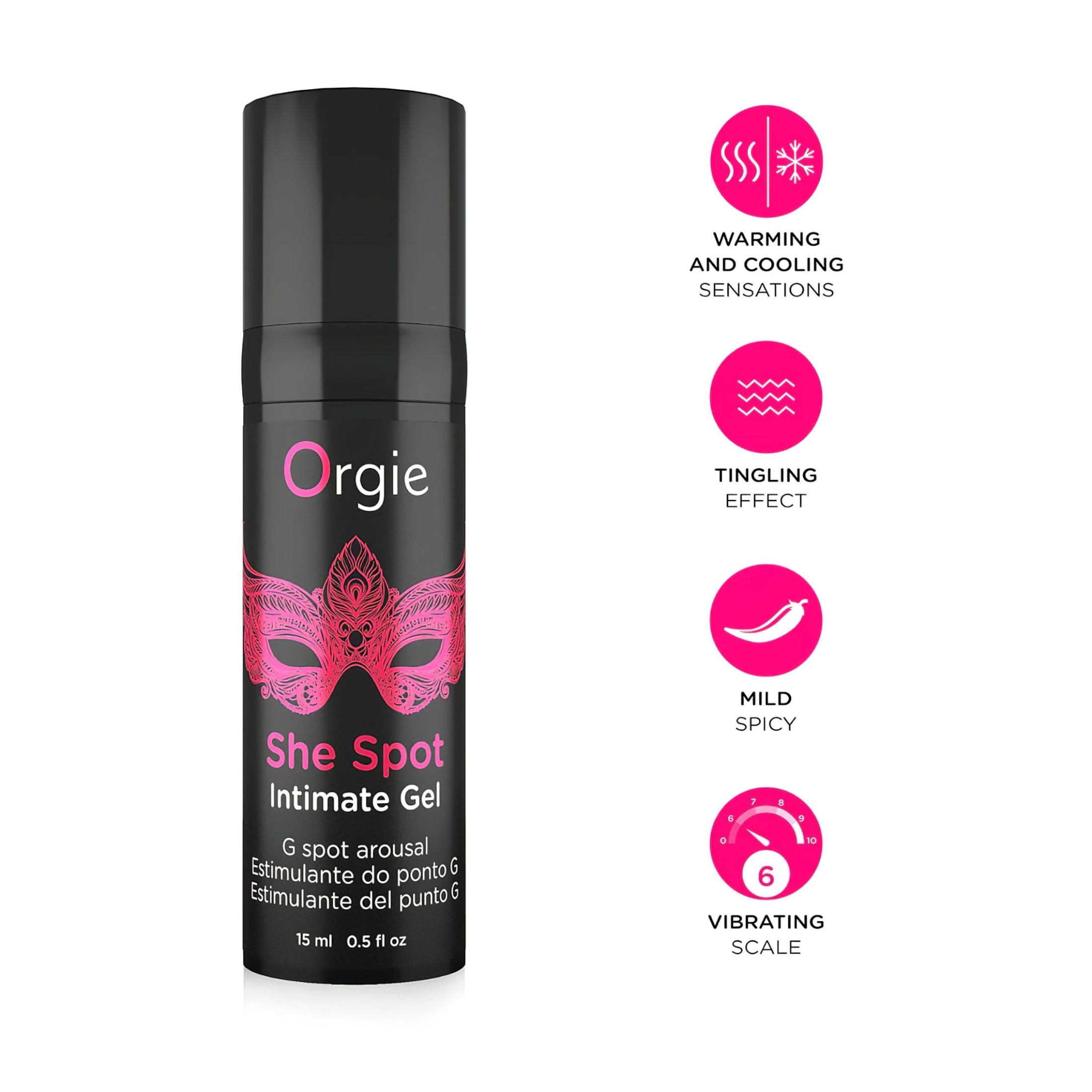 Orgie She Spot – G-pont stimuláló szérum (15ml)