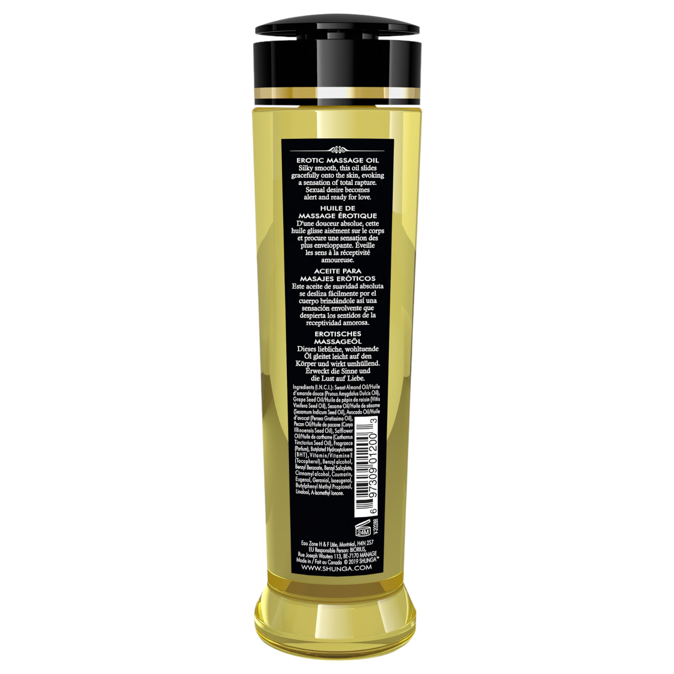 Shunga – masszázs olaj – rózsa (240ml)