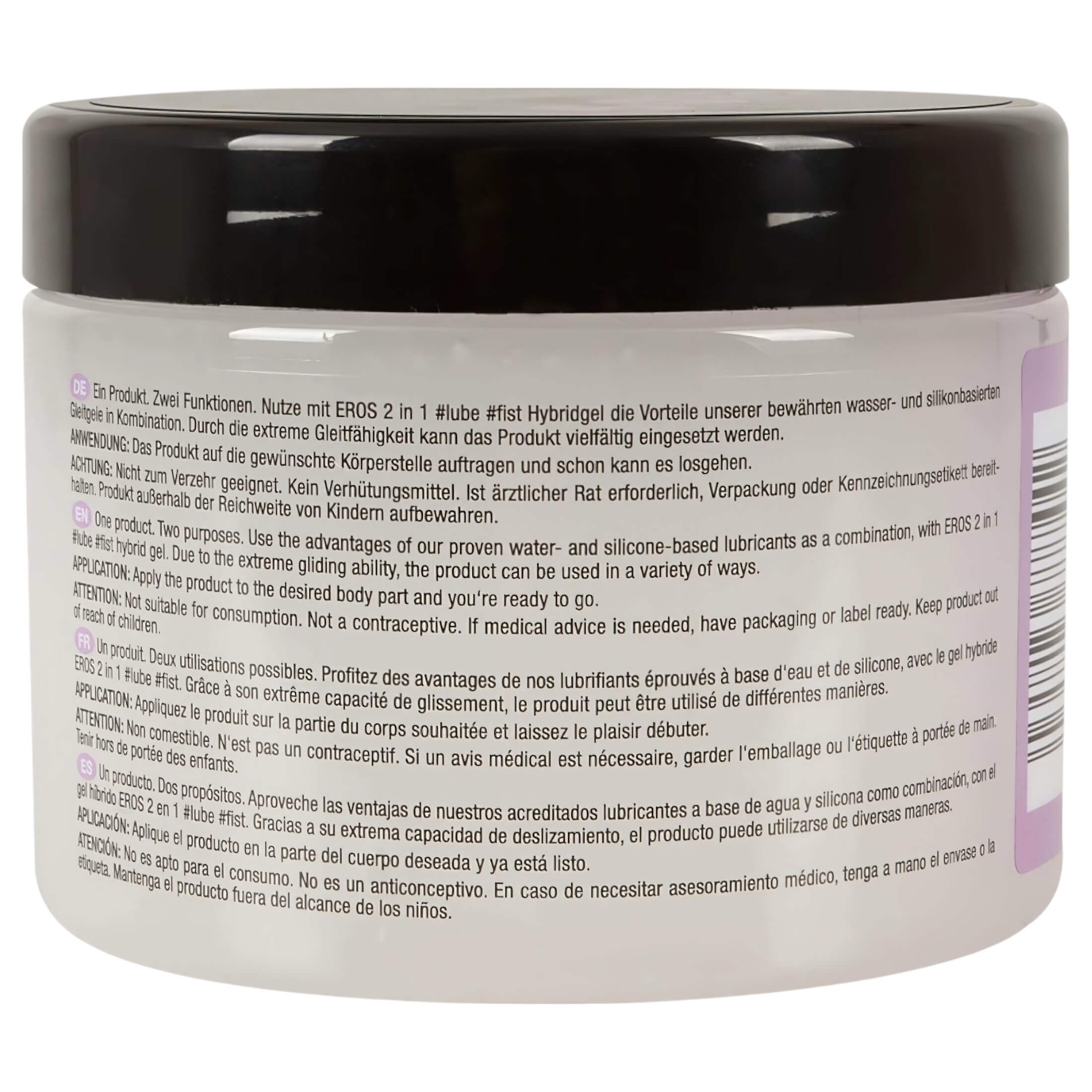 EROS 2in1 Lube & Fist – hibrid síkosító (500ml)