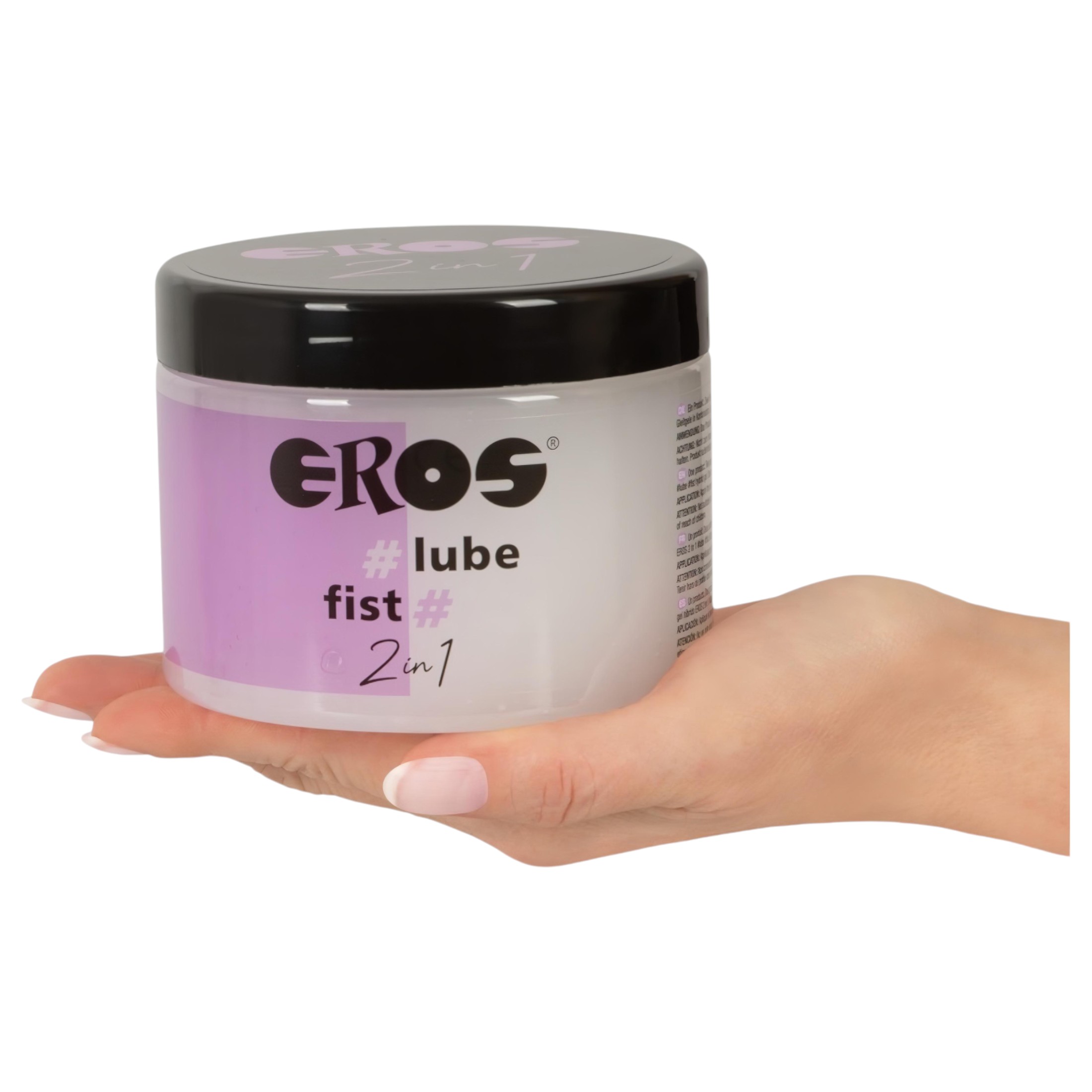 EROS 2in1 Lube & Fist – hibrid síkosító (500ml)