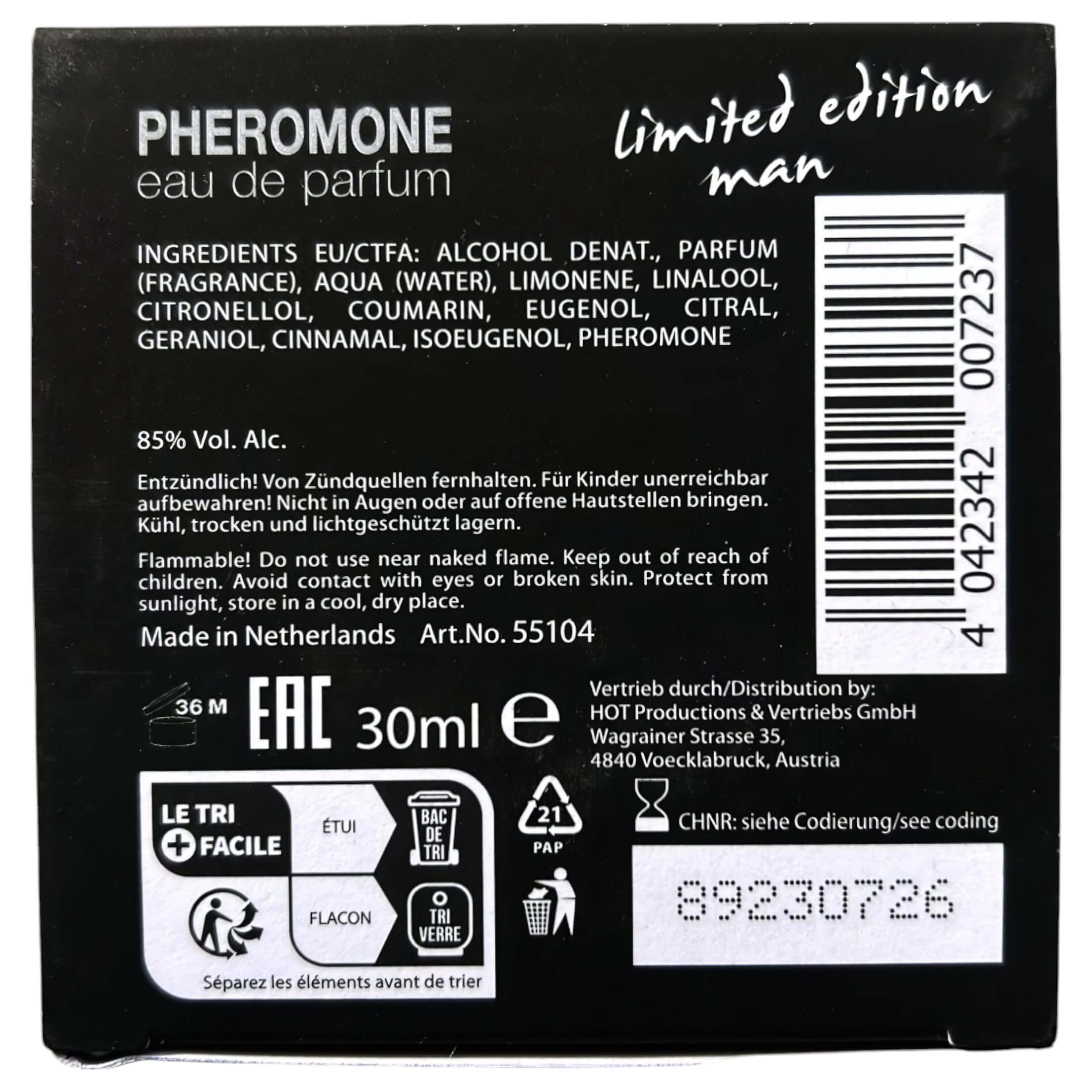 HOT Dubai – feromon parfüm férfiaknak (30ml)