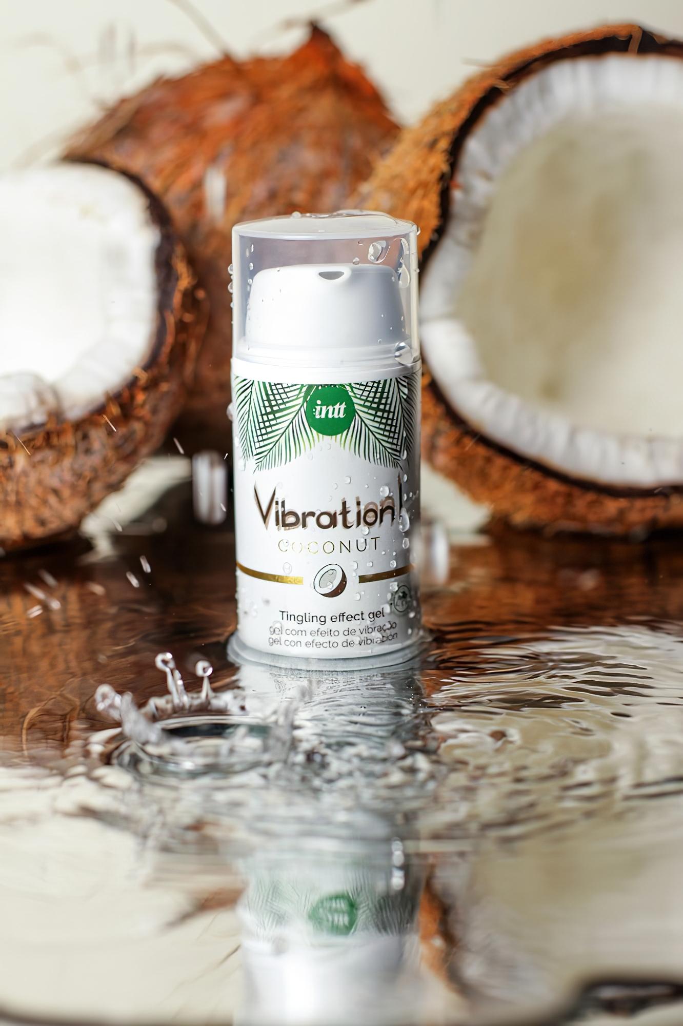 Intt Vibration! – folyékony vibrátor – kókusz (15ml)