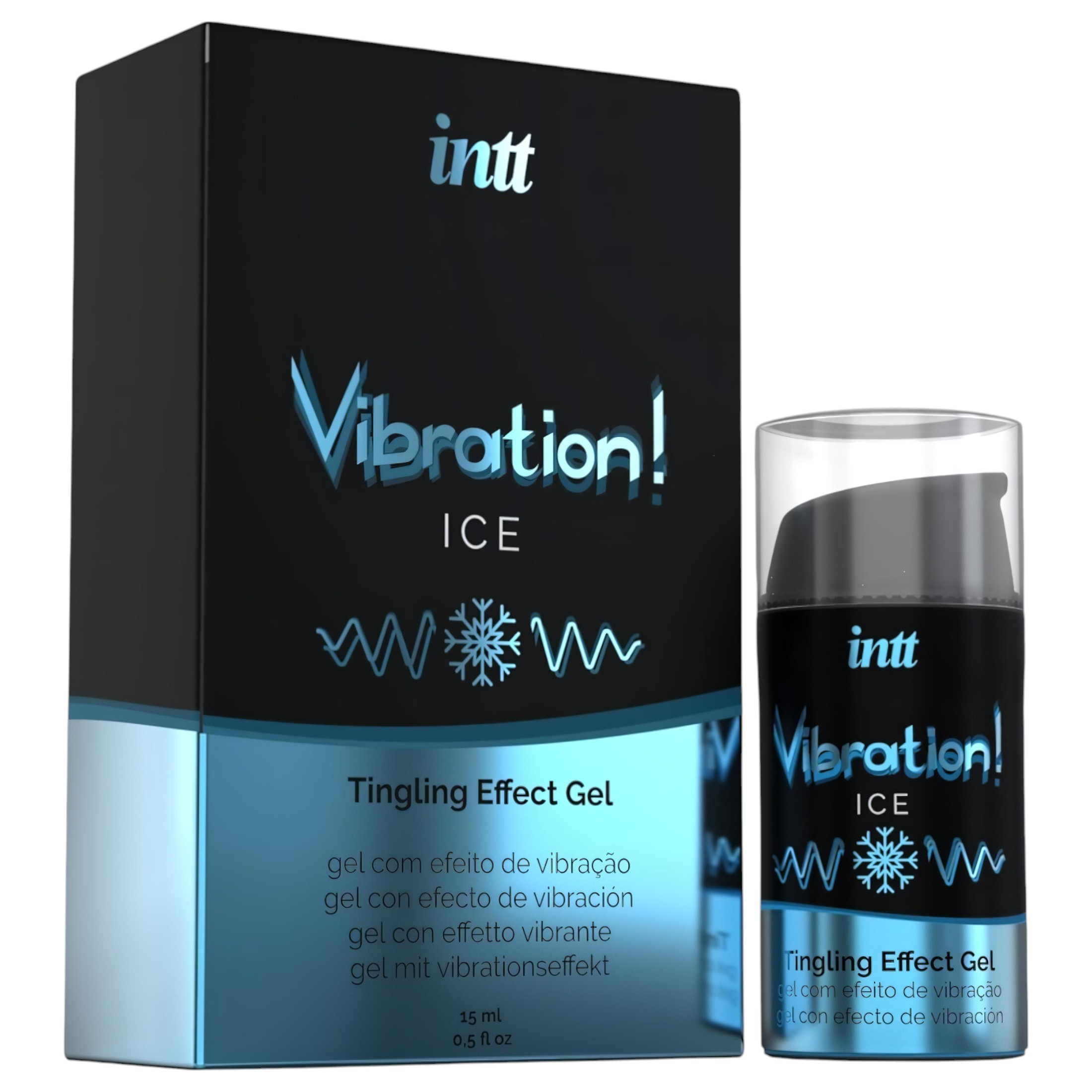 Intt Vibration! – folyékony vibrátor – jég (15ml)