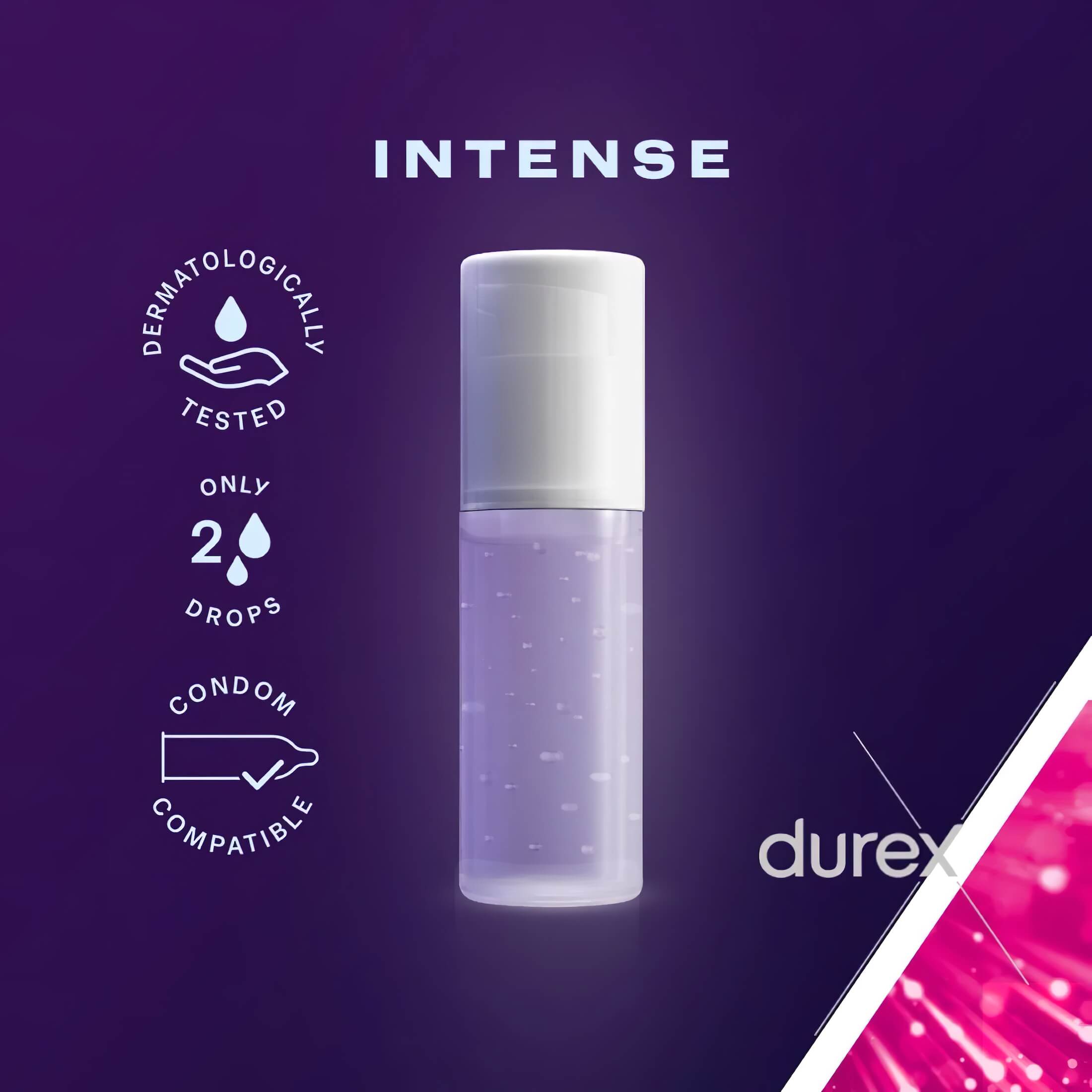 Durex Intense – stimuláló intim gél nőknek (10ml)