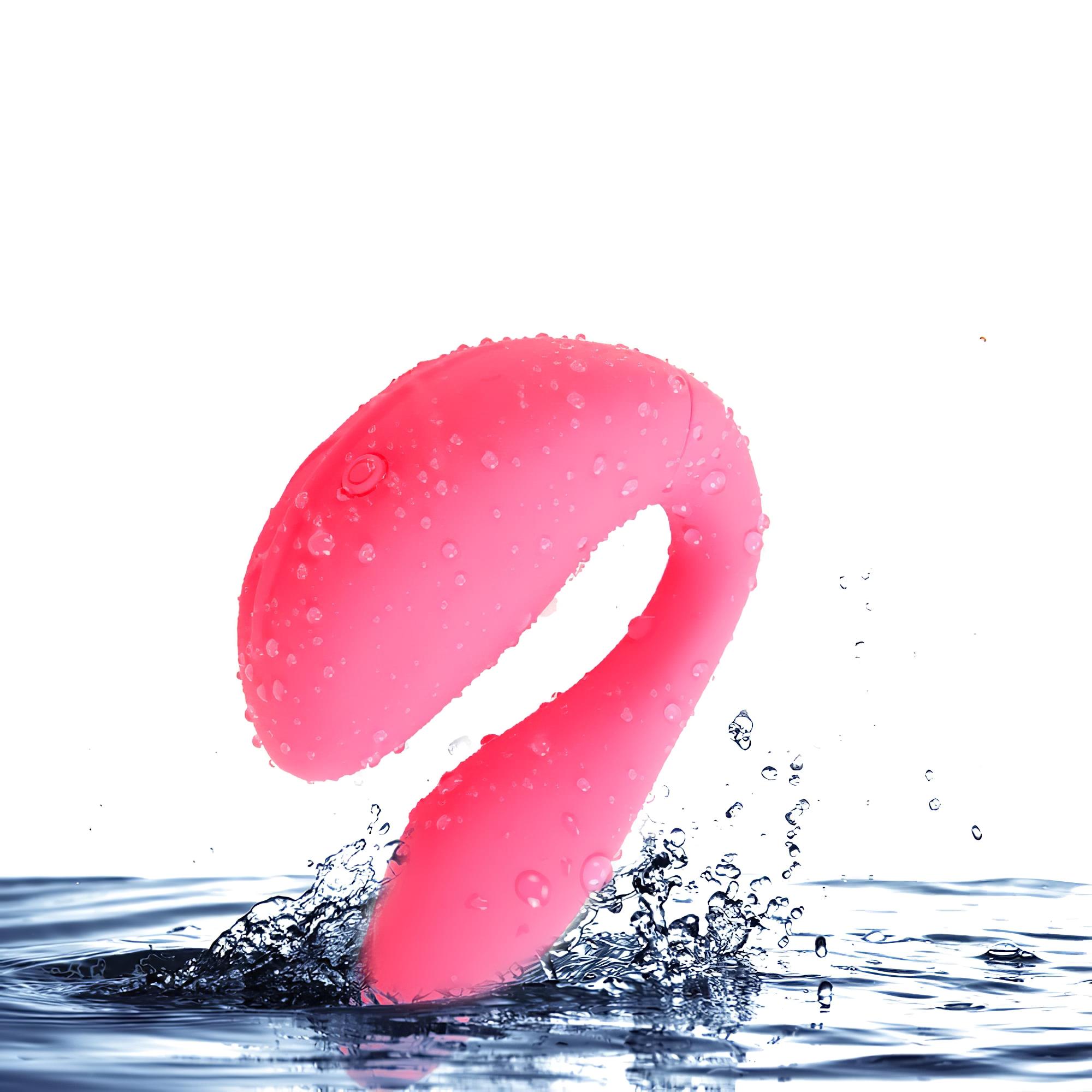 Cotoxo Cupid 2 – távirányítós párvibrátor (piros)