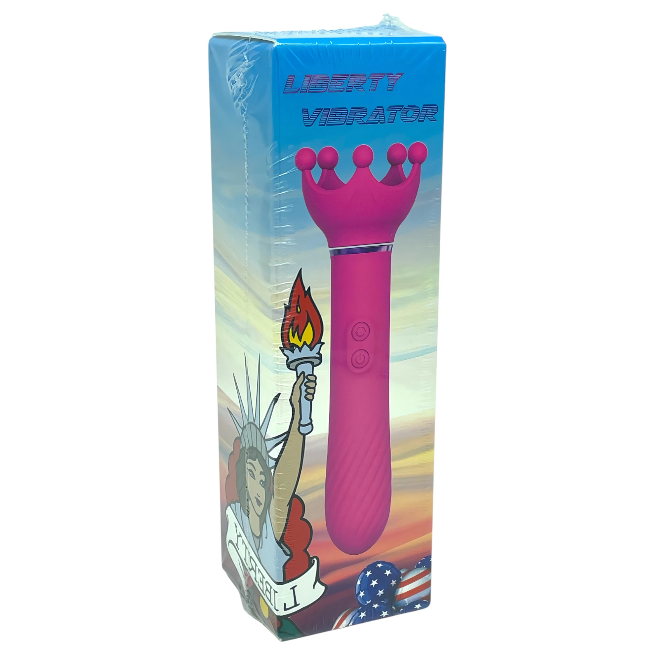 / Sunfo – 2in1 mellbimbó vibrátor (pink)