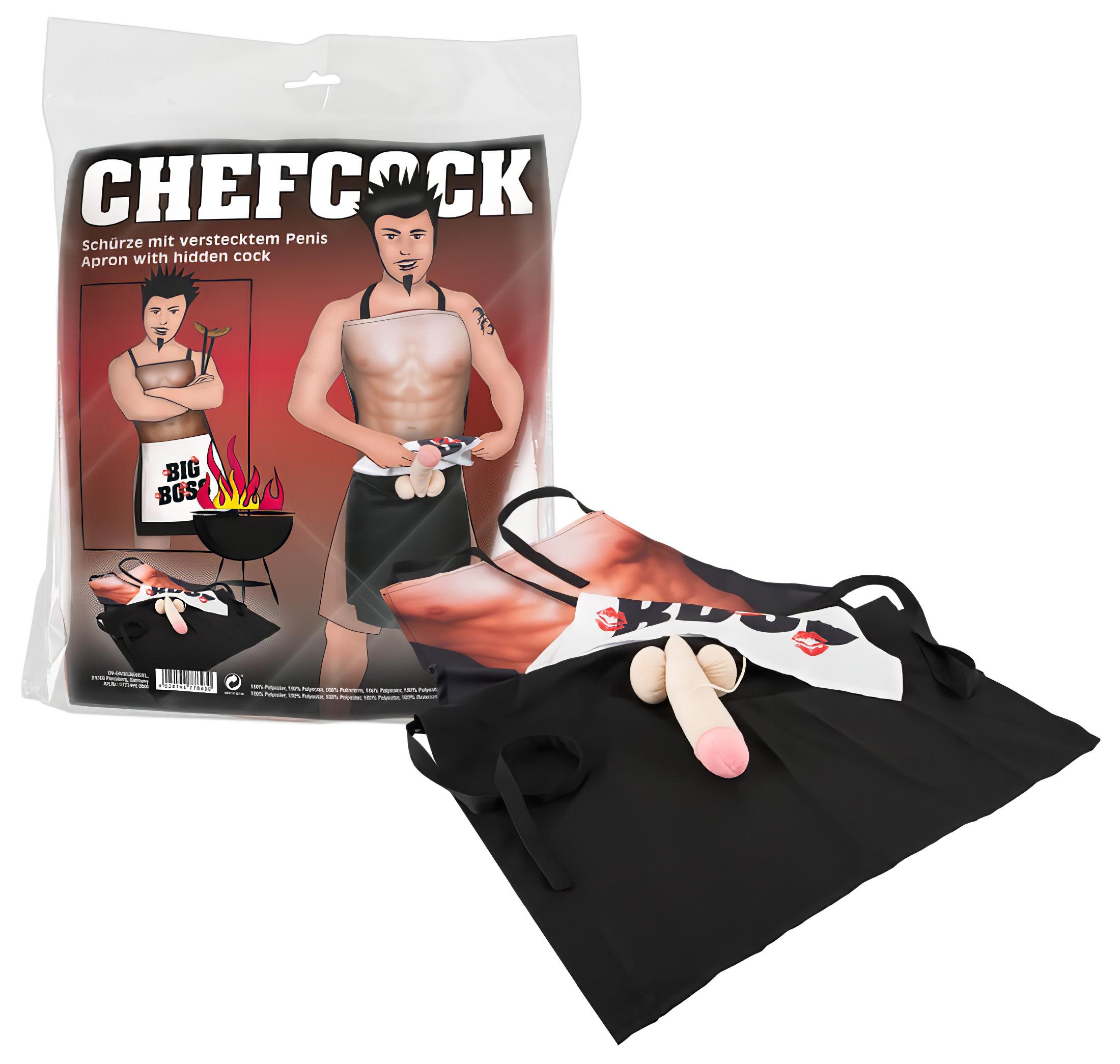 CHEFCOCK – BIG BOSS mókás kötény