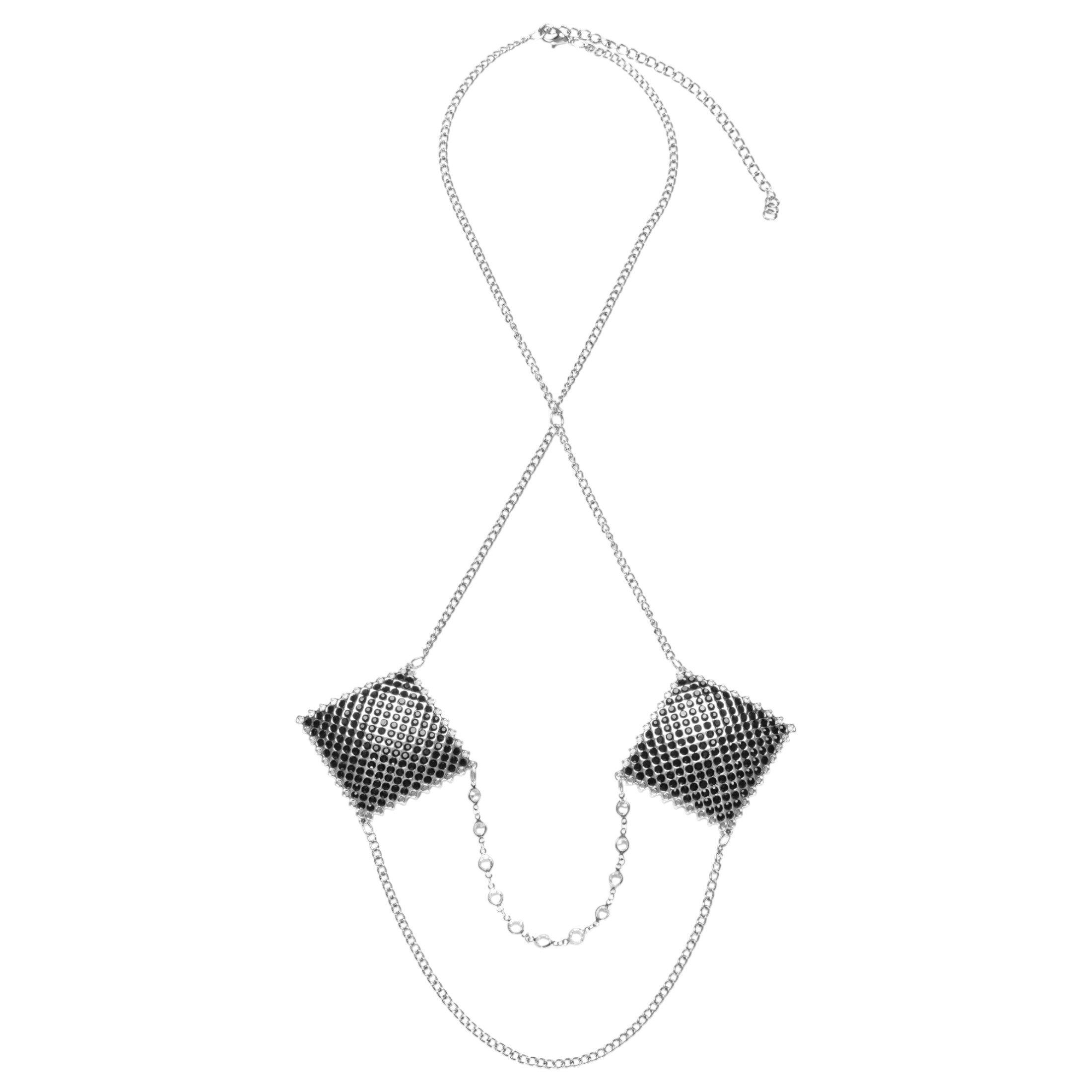 Cottelli – díszes bimbómatrica (ezüst)