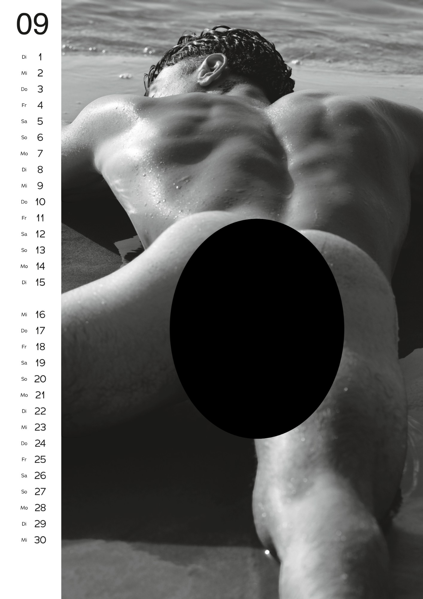 Akt férfi naptár – 2026