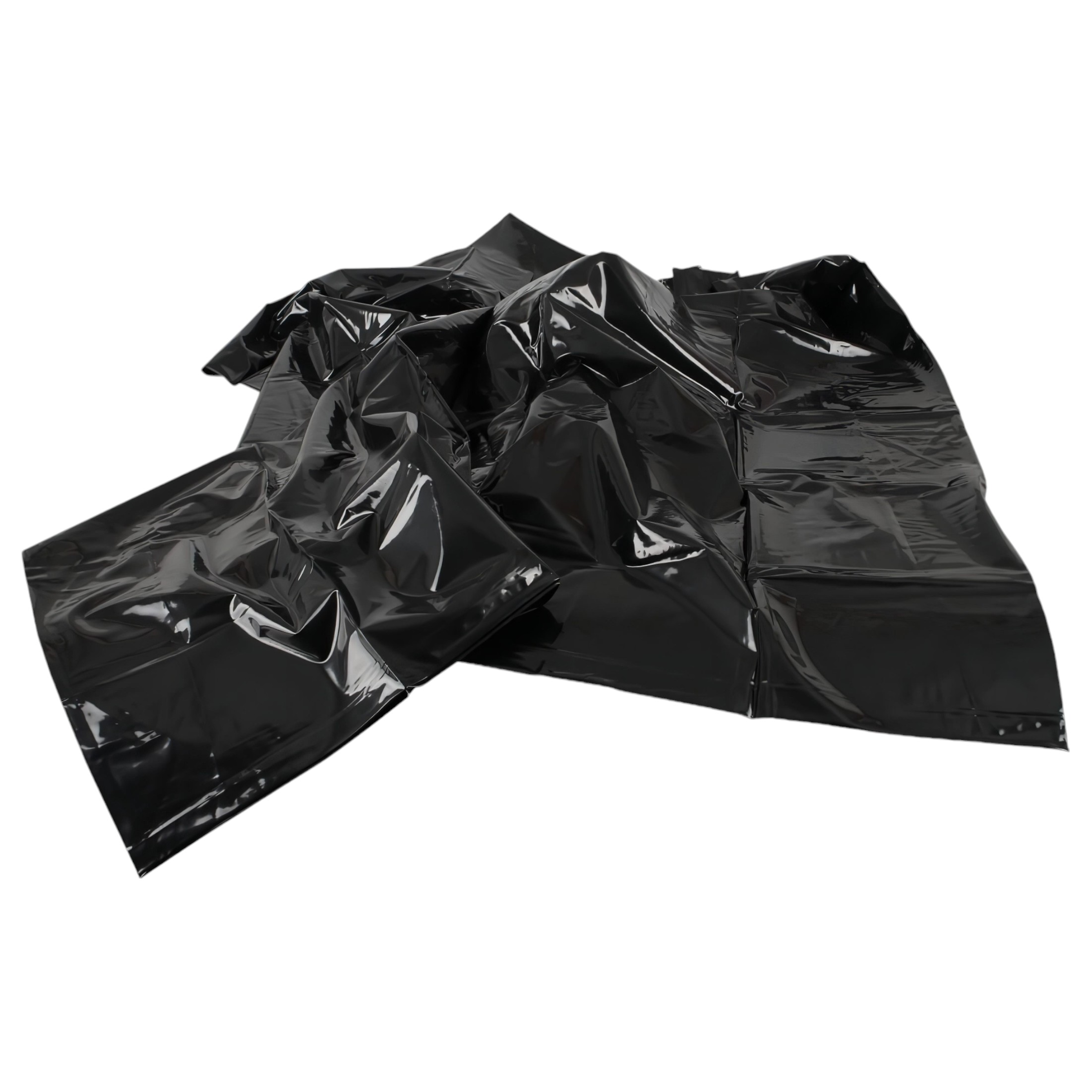 Vinyl szex ágynemű – fekete (135x200cm)