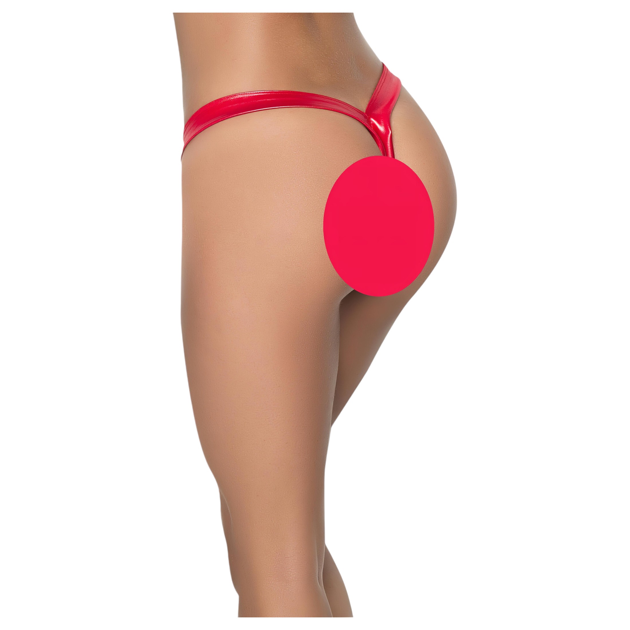 Mapalé – fényes tanga (piros)