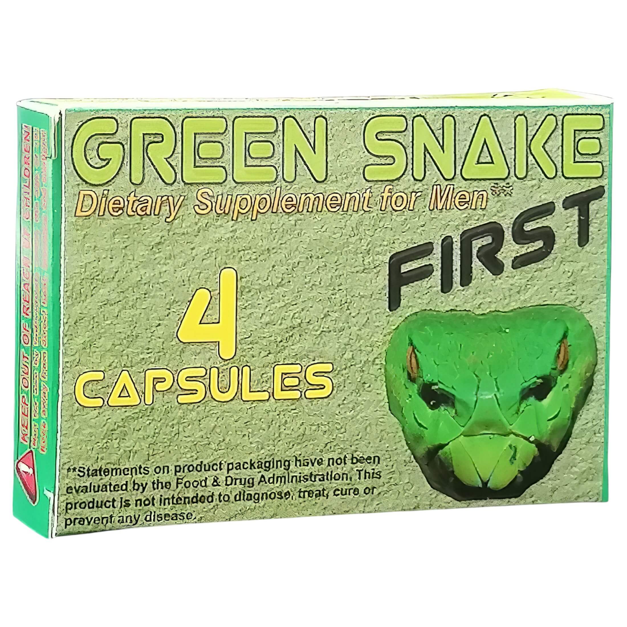 Green Snake First – étrend kiegészítő kapszula férfiaknak (4db)