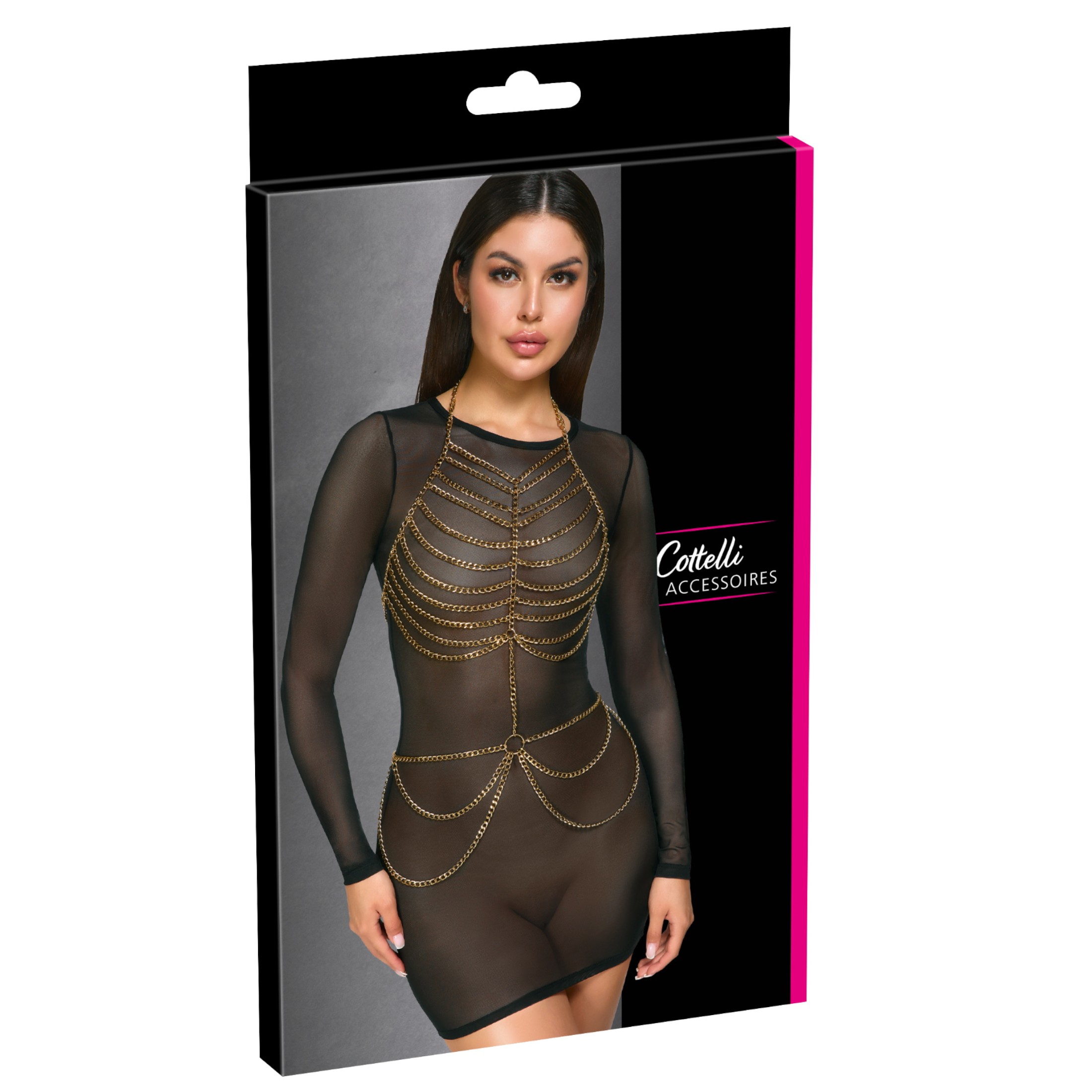 Cottelli – Láncos testhám (arany)