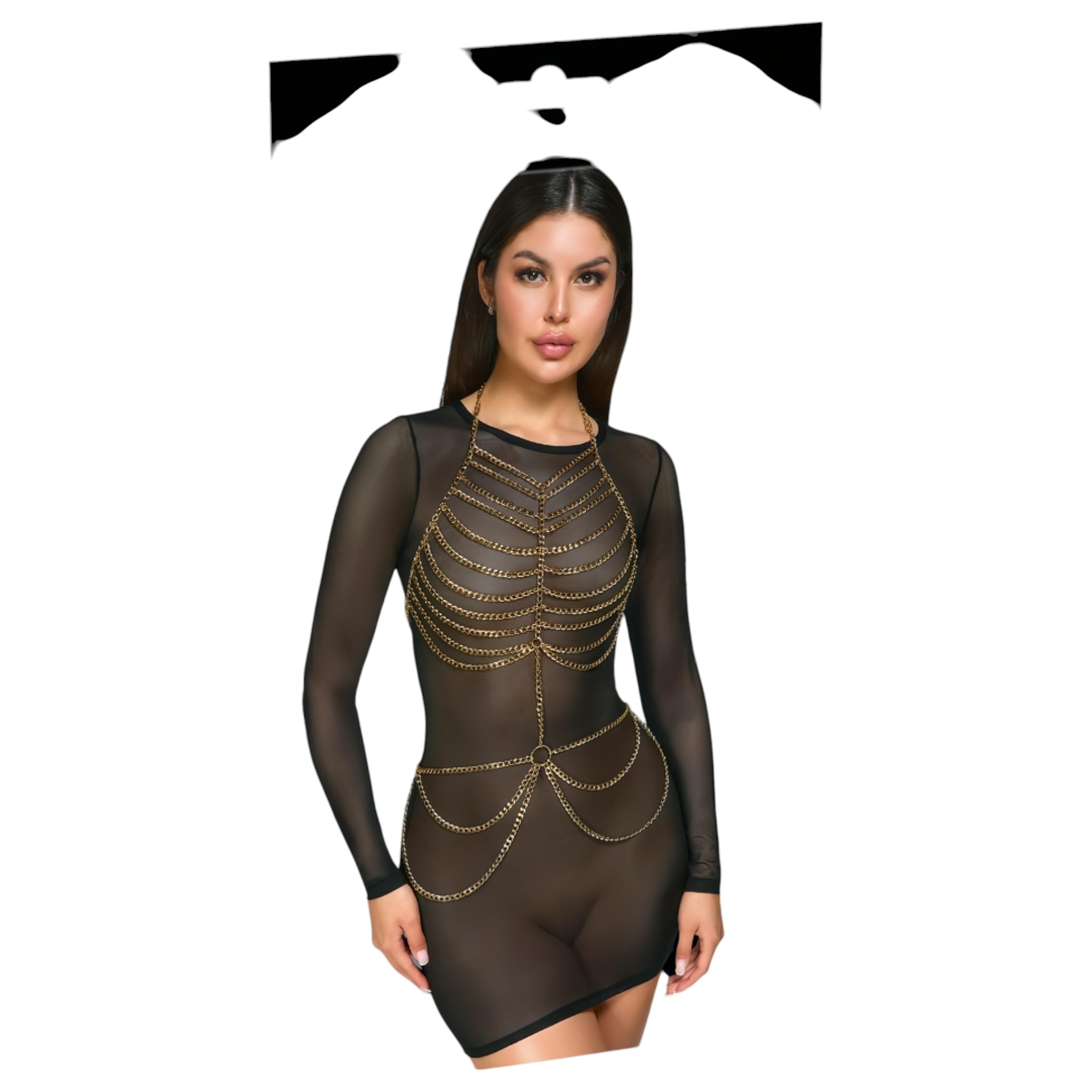 Cottelli – Láncos testhám (arany)