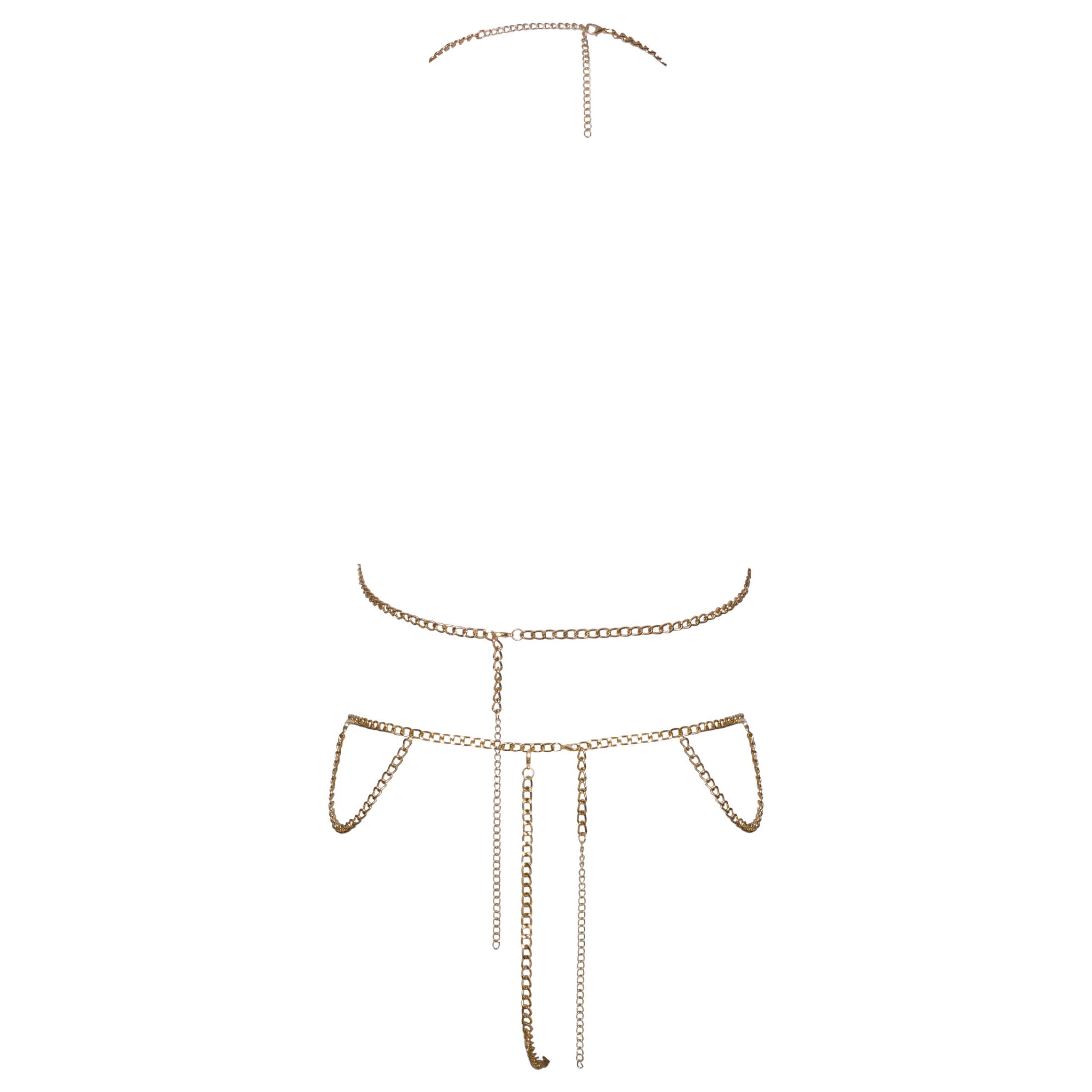 Cottelli – láncos testdísz (arany)