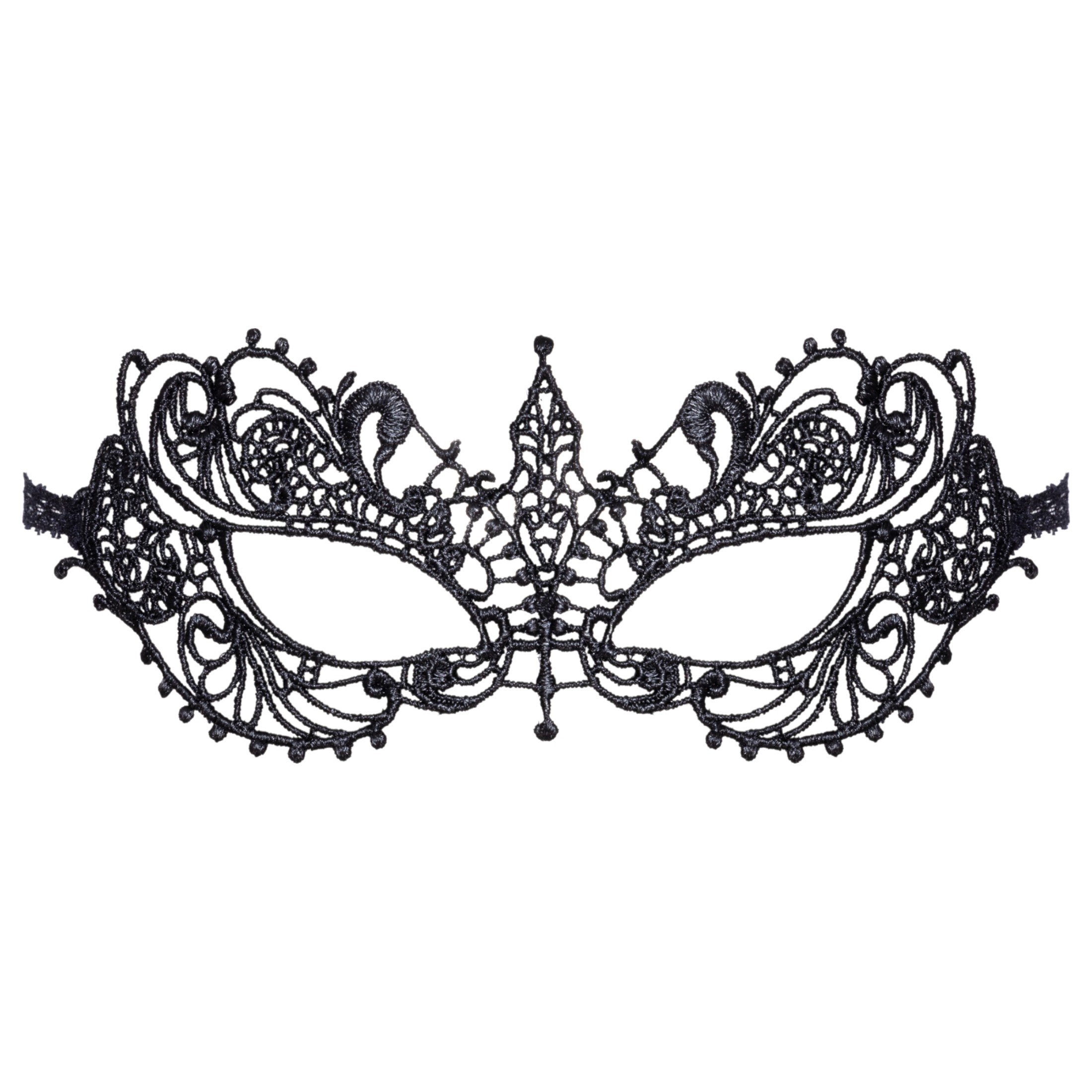Cottelli – csipke maszk (fekete)